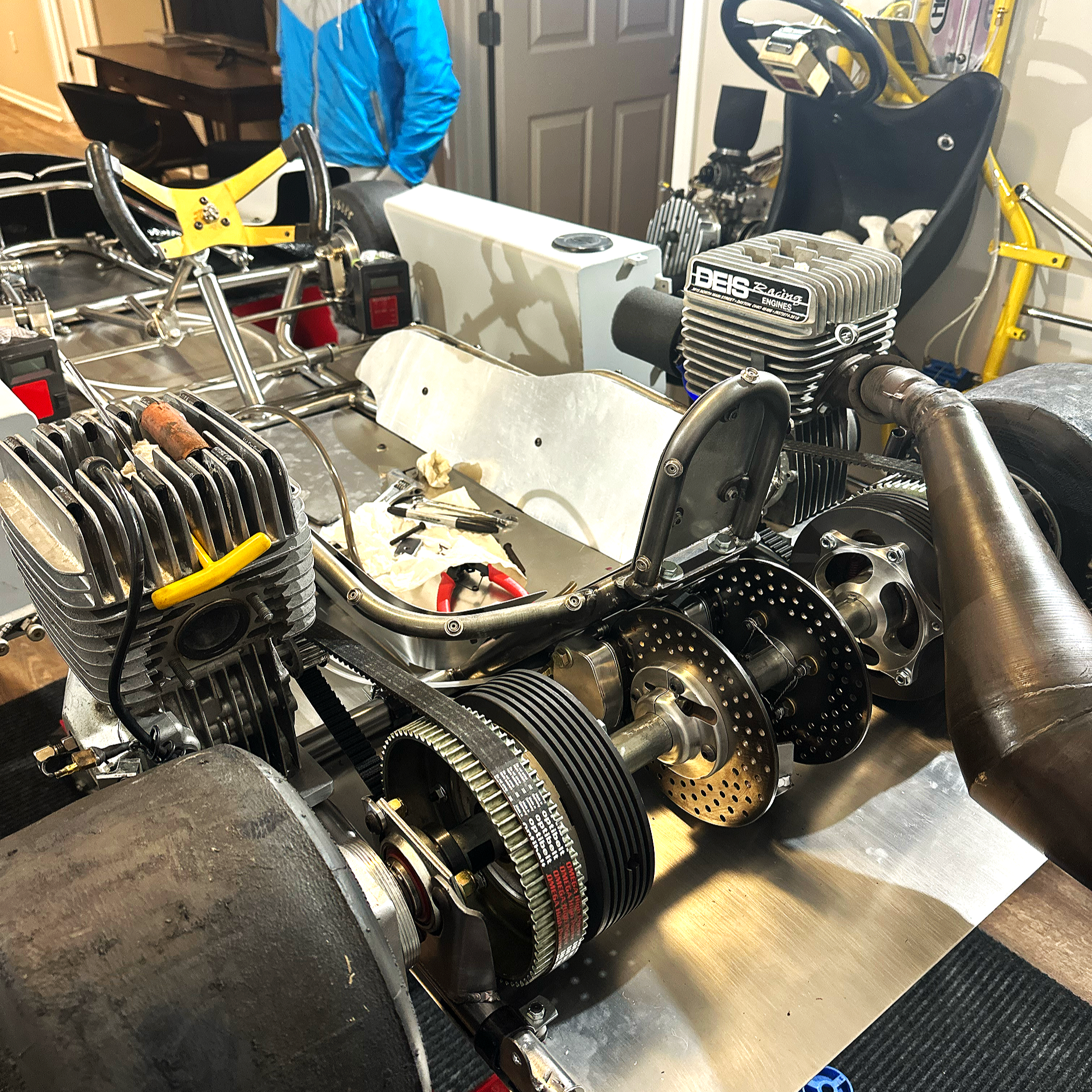 Rear Axle Set-Up for Dual Open to run at Daytona