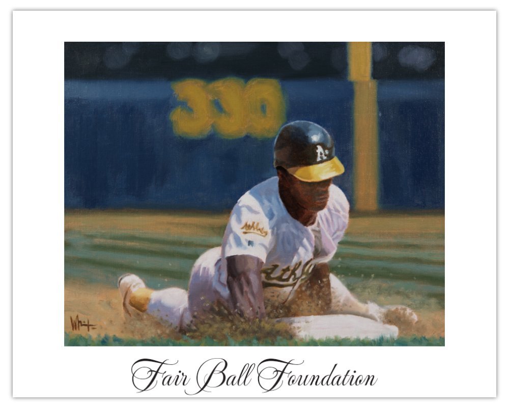 Limited Edition Print - Rickey Henderson