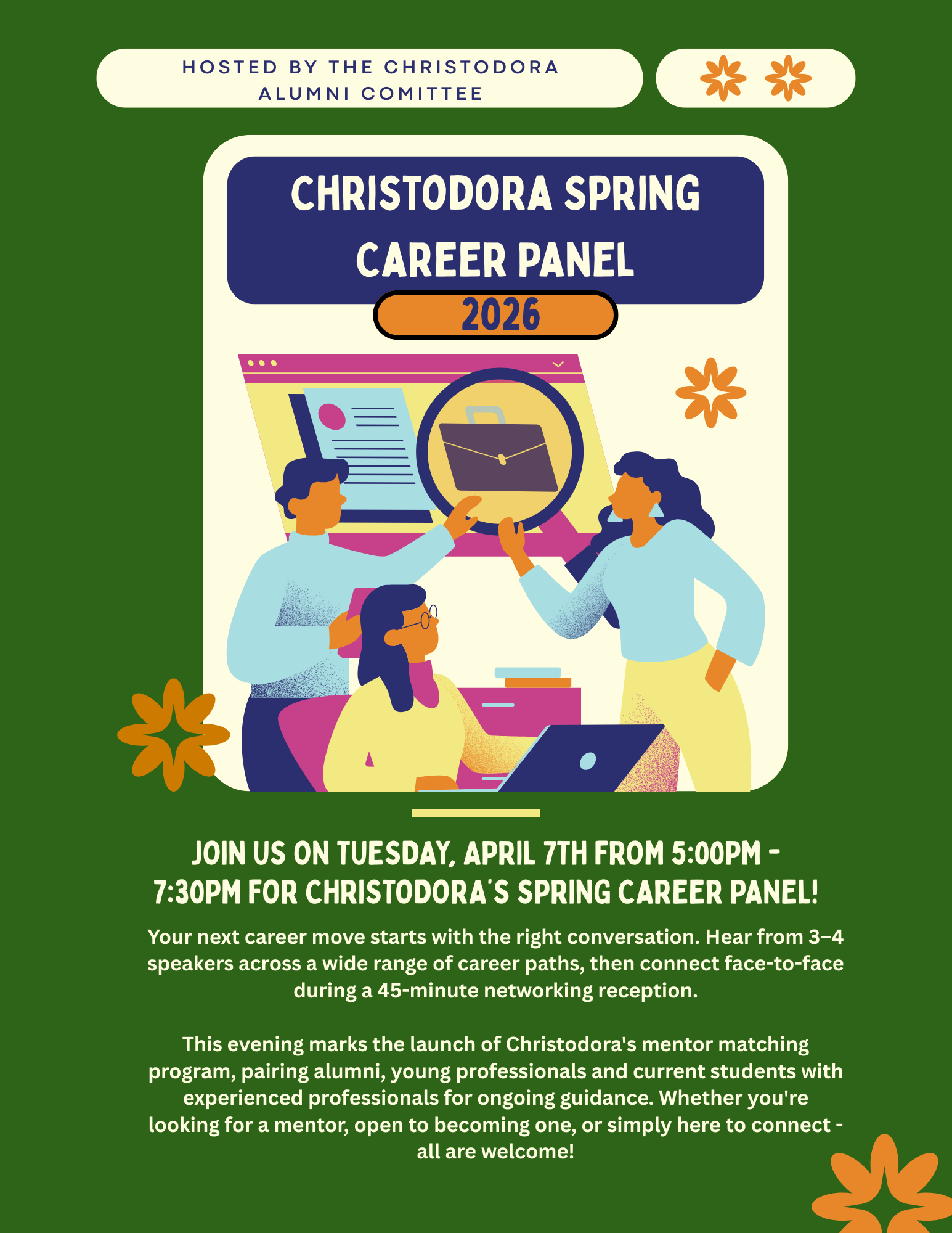 Christodora Spring Career Panel