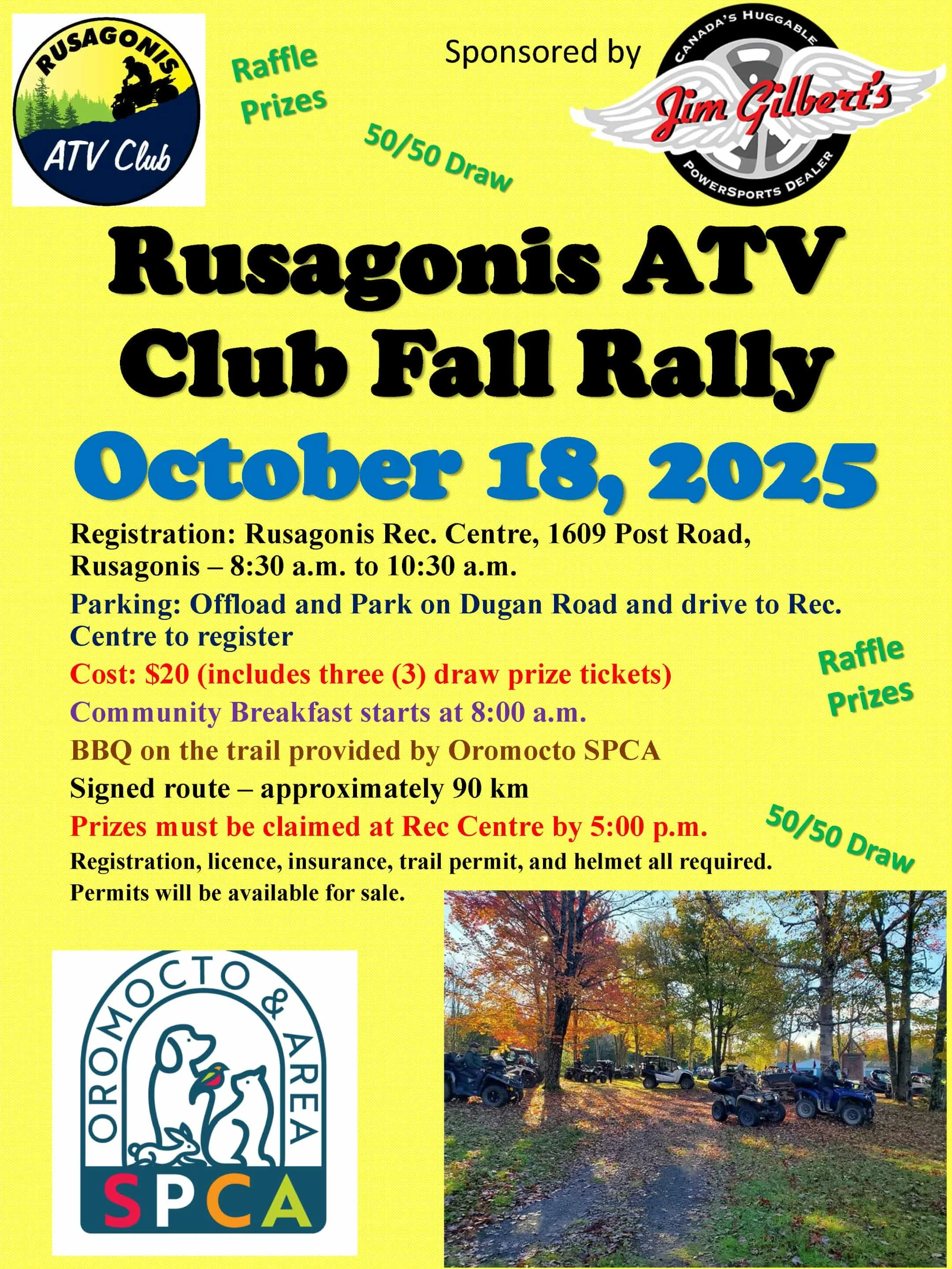 Rusagonis ATV Club Rally Oct.18/25