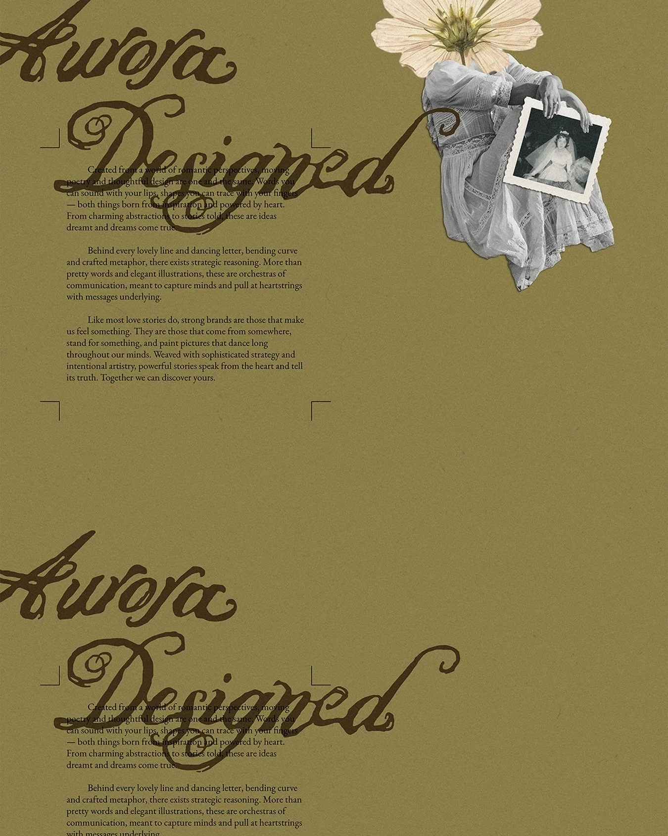 Piecing together (exacto knife in hand) the final bits &amp; pieces, odds &amp; ends, and nooks &amp; crannies of Aurora Designed, Rewritten; unearthing this Thursday.&nbsp;

See you so very soon, on September 24th.