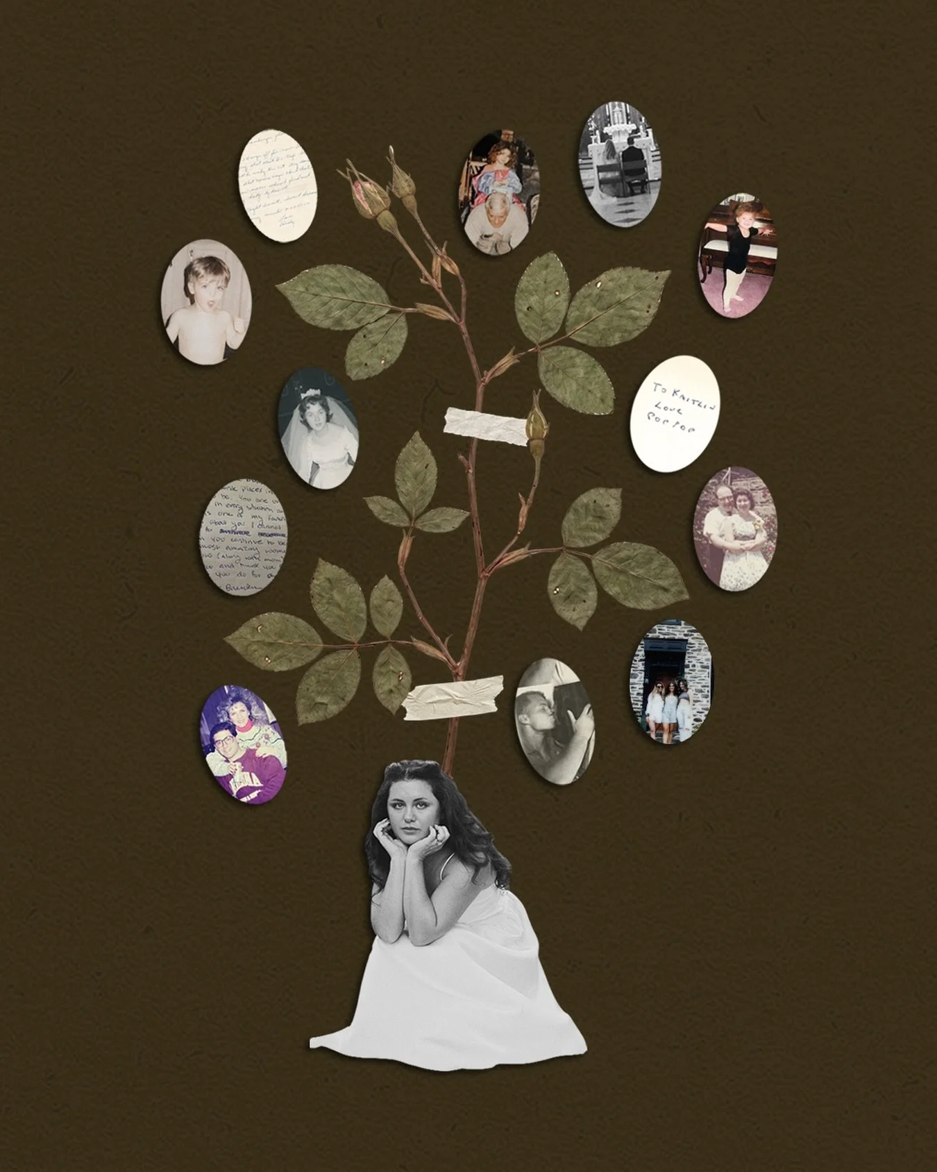 From the (Design) Archive: &ldquo;A Family Tree&rdquo; for Aurora Designed; Rewritten. 

We are all built out of things (I.e objects, memories, loves, education, experiences, and so on) that we have collected along the way. Like trees; layers and lay