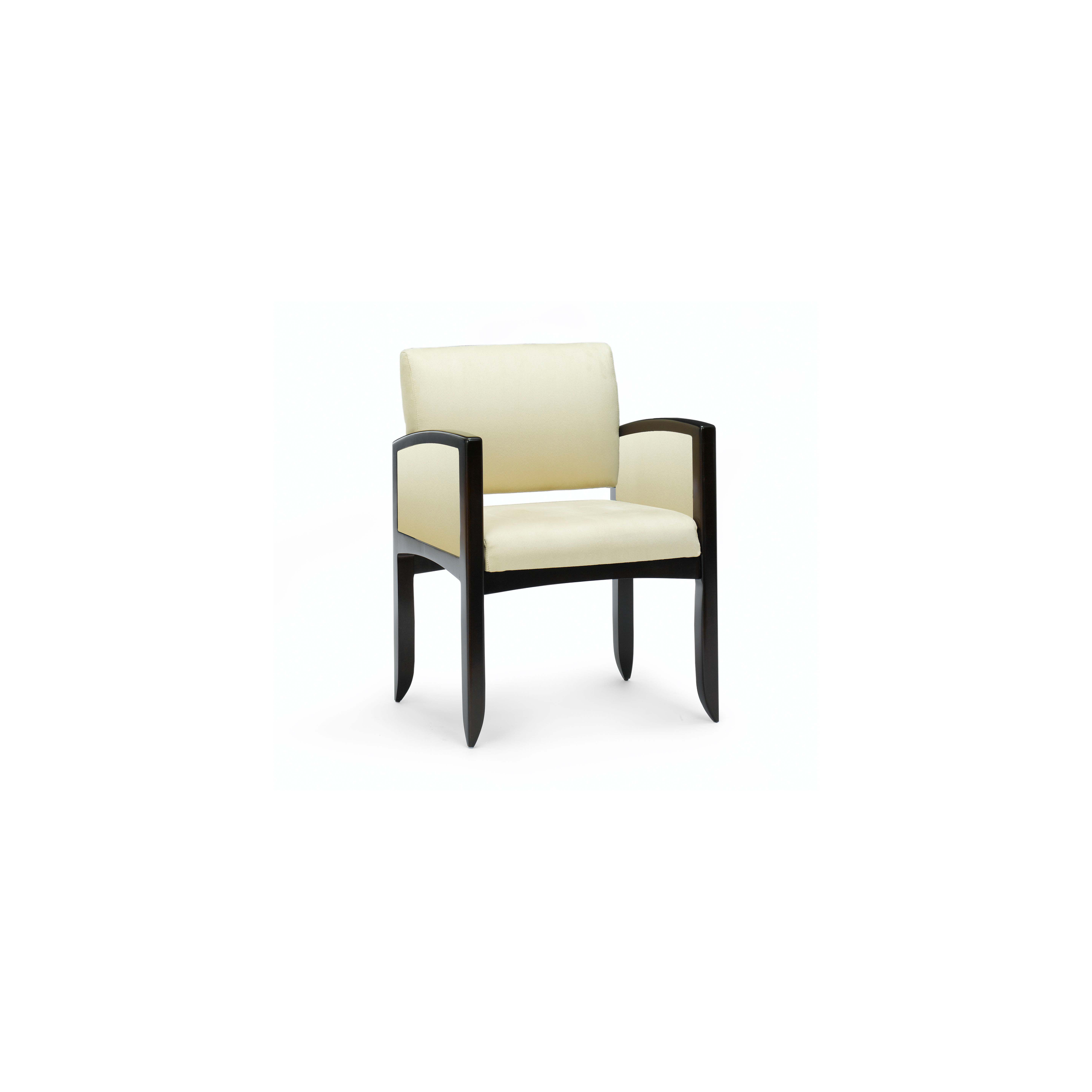 2022 SODO SINGLE WITH UPHOLSTERED ARM PANEL IN COM AND BLACK OAK FINISH