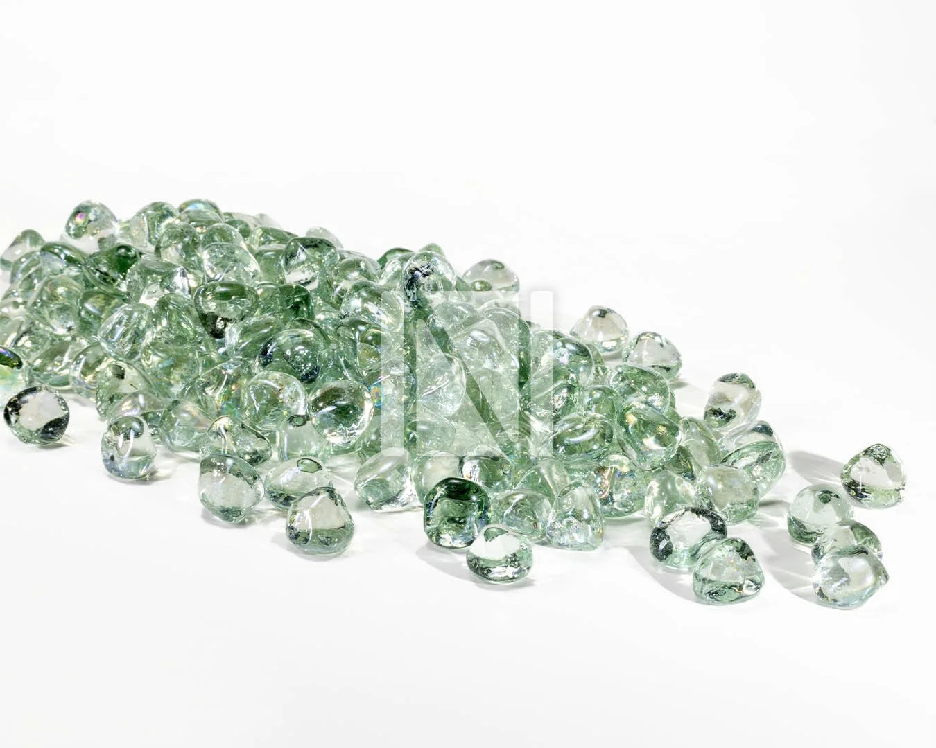 Clear Diamond Glass Pebbles