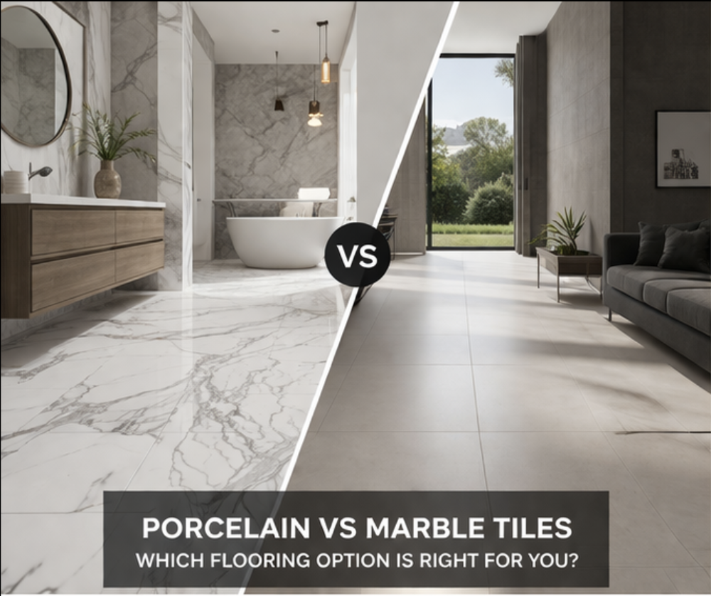 Porcelain vs Marble Tiles: Which Flooring Option is Right for You?