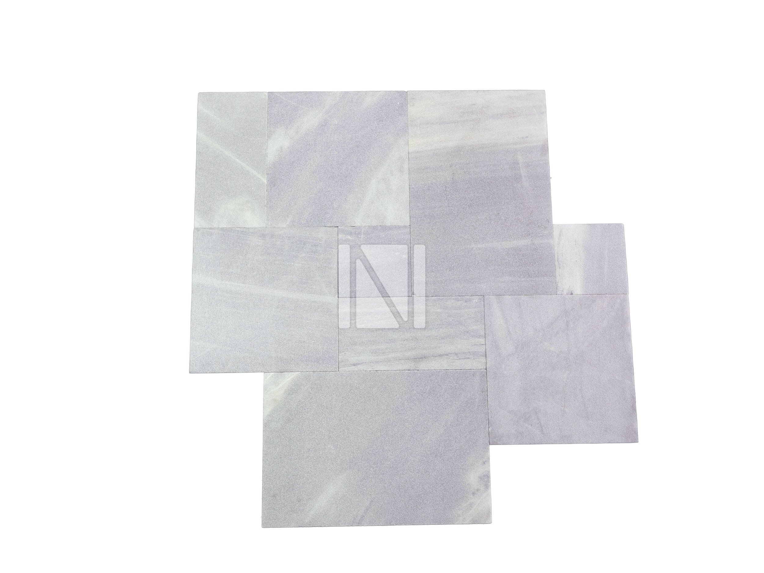 Ice Blue Leather Pavers