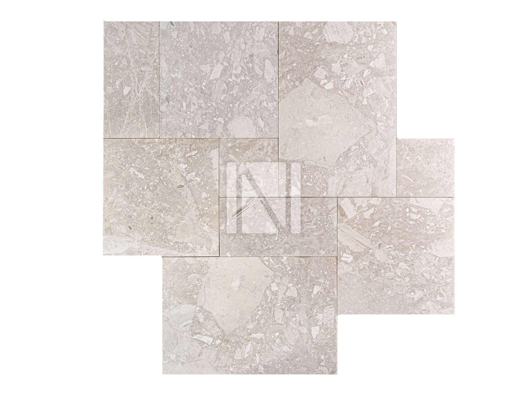 King Beige Leather Pavers