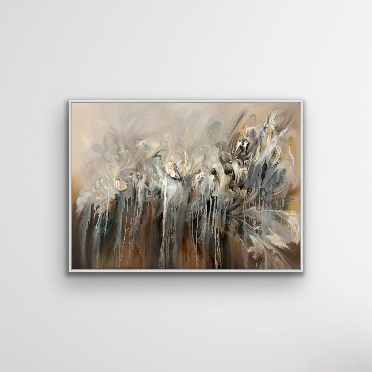 Macchiato Drip framed on wall.JPG