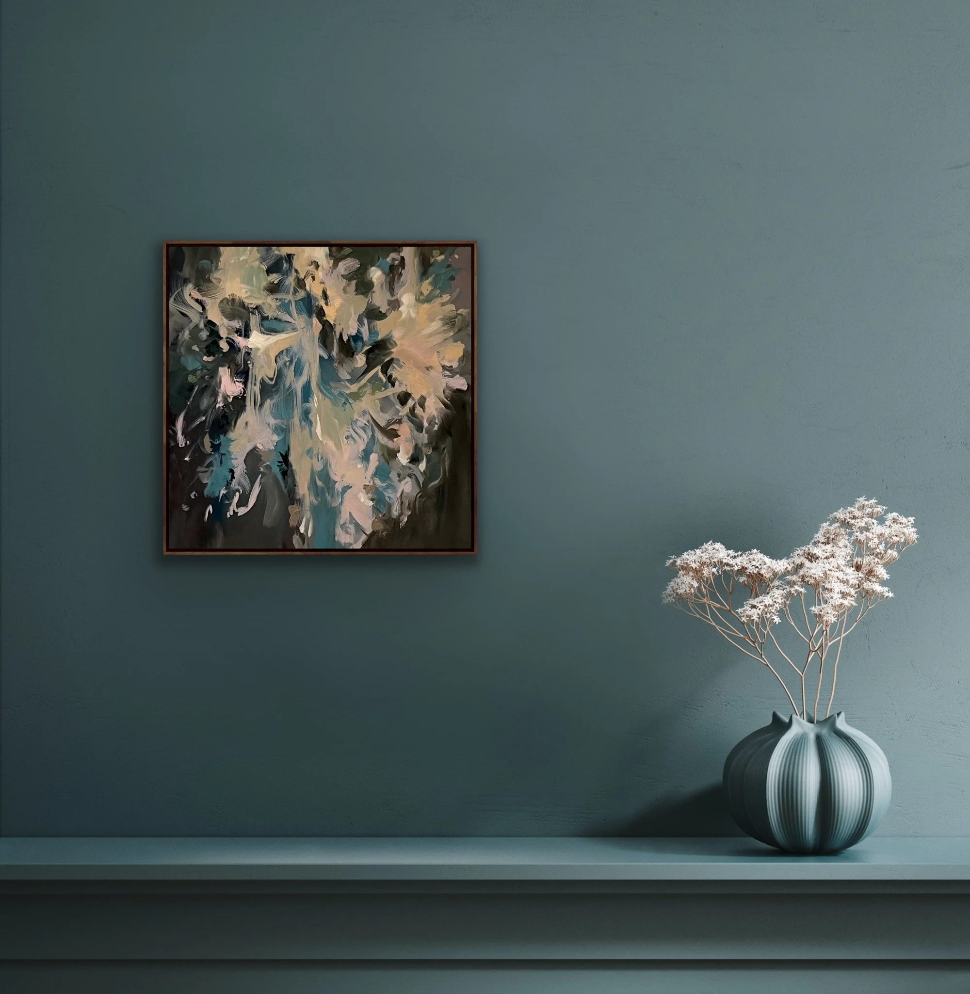 Denim and Lace painting by Arabela Gandy 20267.JPG