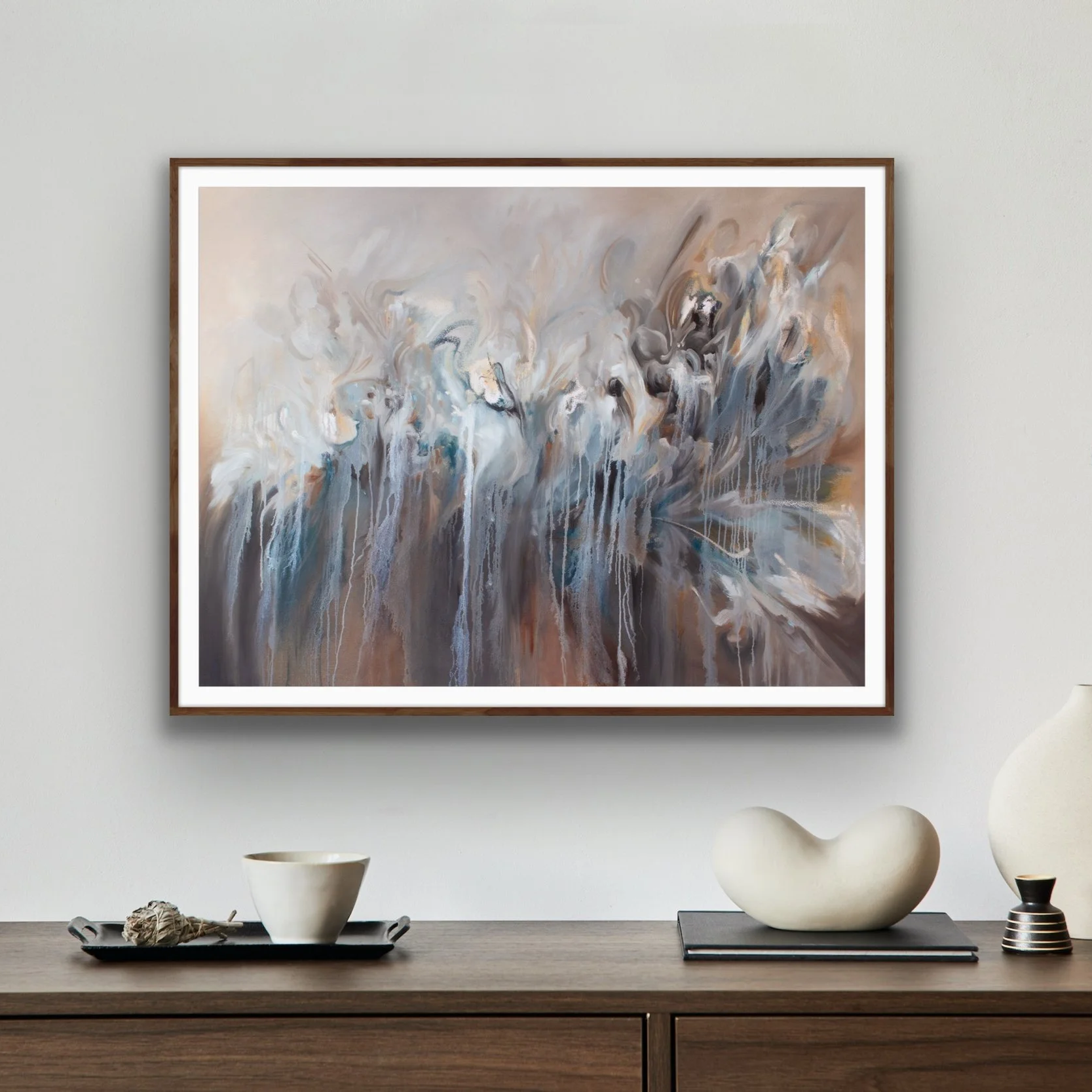 "Macchiato Drip" Print