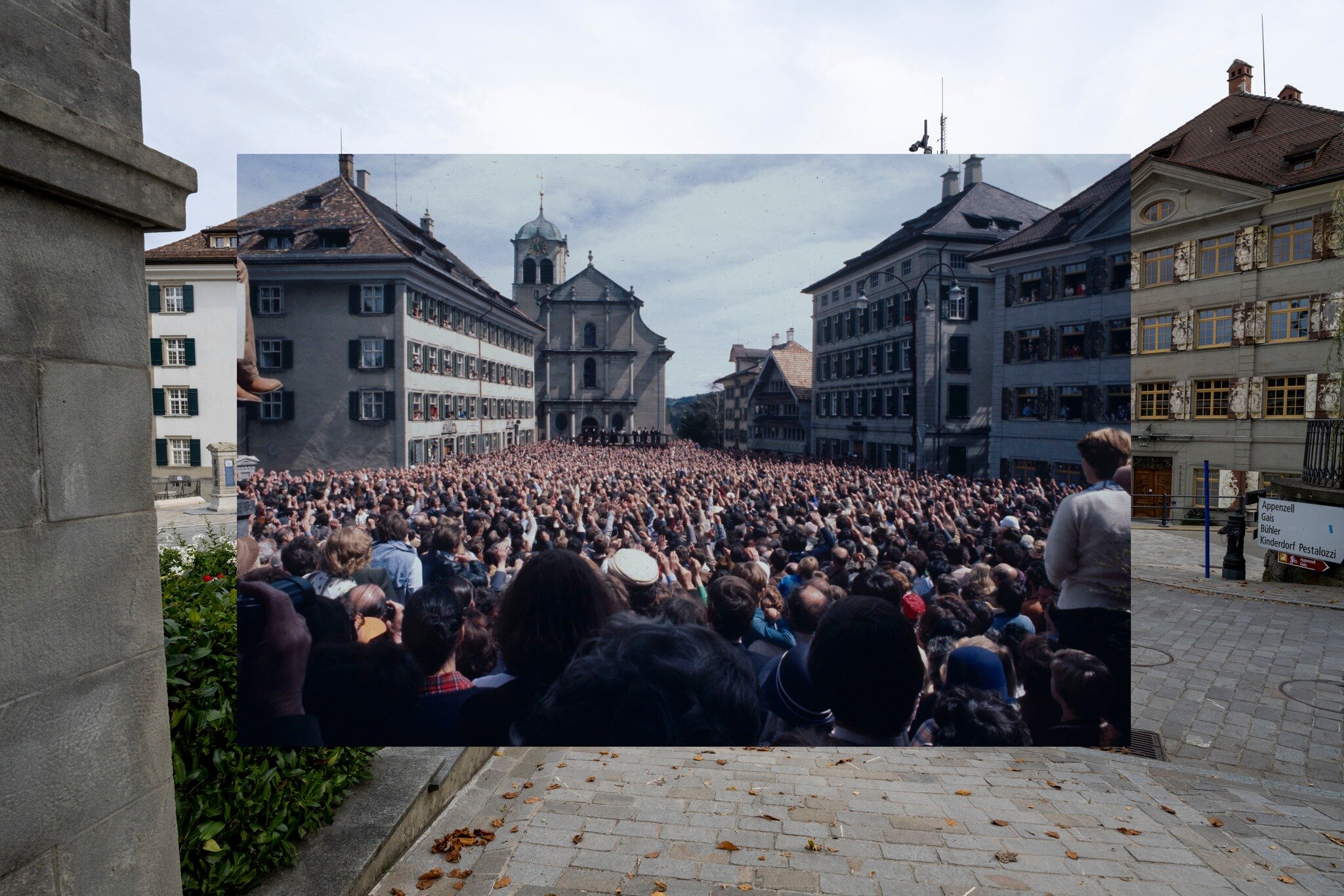 Schweizer 
Landsgemeindepl&auml;tze.
Trogen
-
#switzerland #kantone #landsgemeinde 
#landsgemeindepl&auml;tze #historyporn #zeitreise 
#timetravel #collage #history #stans #nidwalden 
#historic #switzerland_destinations #visitswitzerland 
#unlimiteds