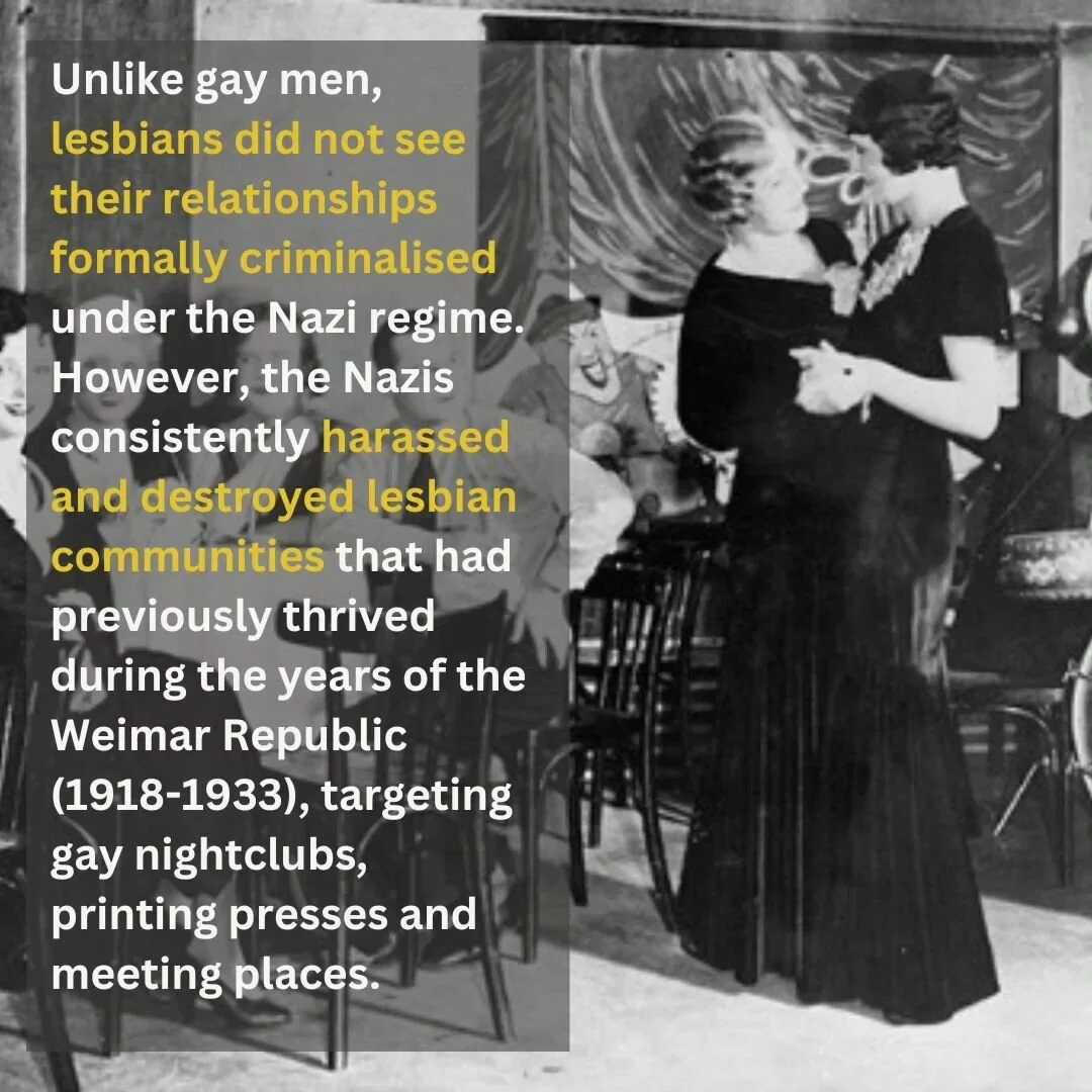 In the second part of our Pride series, we look at the experiences of lesbians who were persecuted and murdered during the Nazi regime.
#pride #lbgtq+ #holocaustmemorial
All photos courtesy of USHMM