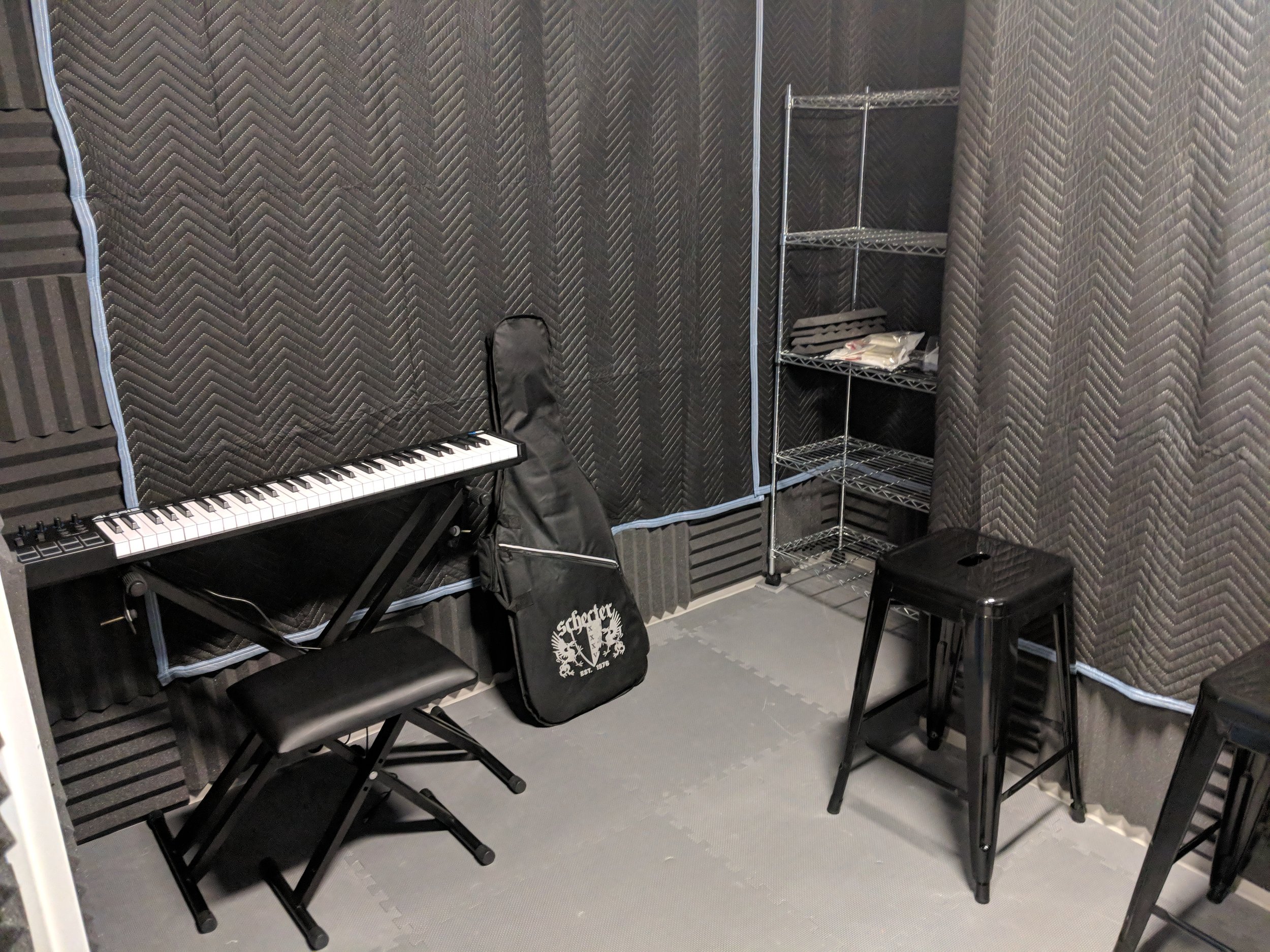 Recording music and laying down beats is one of the most popular ways to spend time at Turner Free Library's community digital media learning lab.