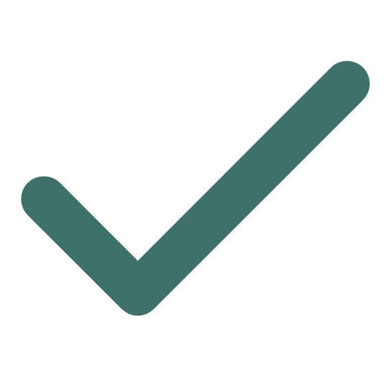 green check mark icon