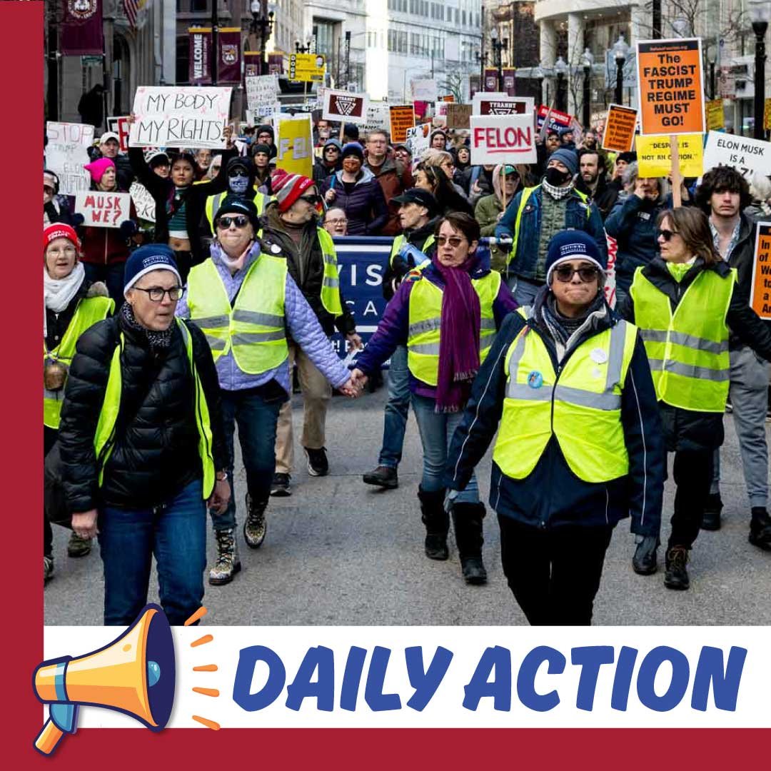 Tuesday, March 24 - No Kings Medical Volunteers / Witness Slip Roundup / Centering Trans Leadership 3/30