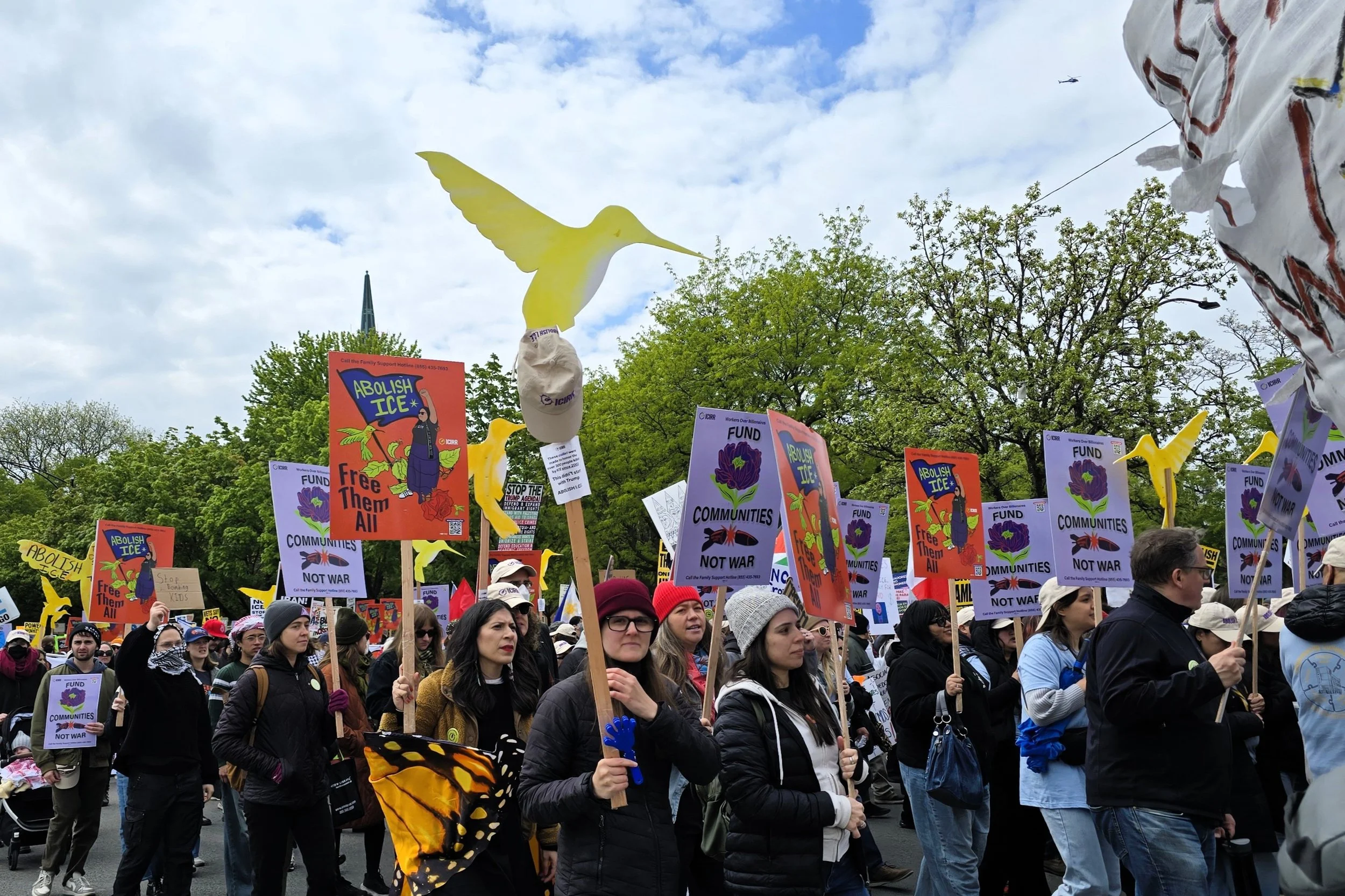 ICIRR Group at May Day March on May 1, 2026