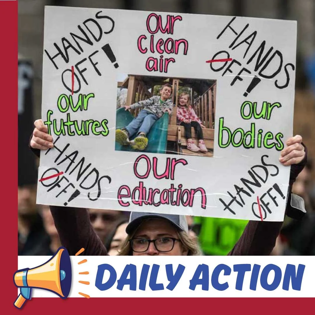 Friday, March 20 - No Kings Prep Sessions / Women's History Month Forum 3/23 / Fight Back With Friends 3/24