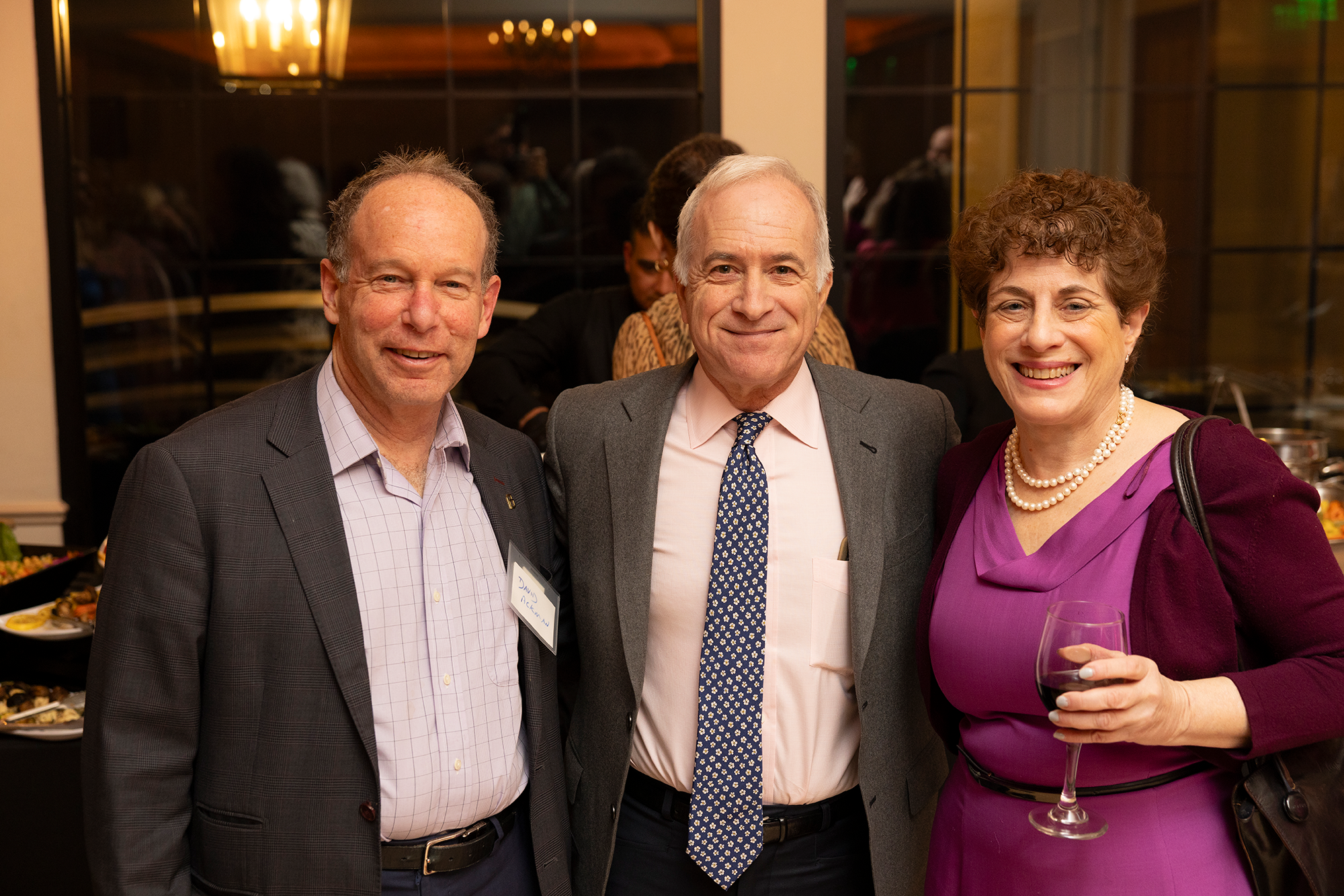 David Ackman, Bill Borner, and Robin Honig