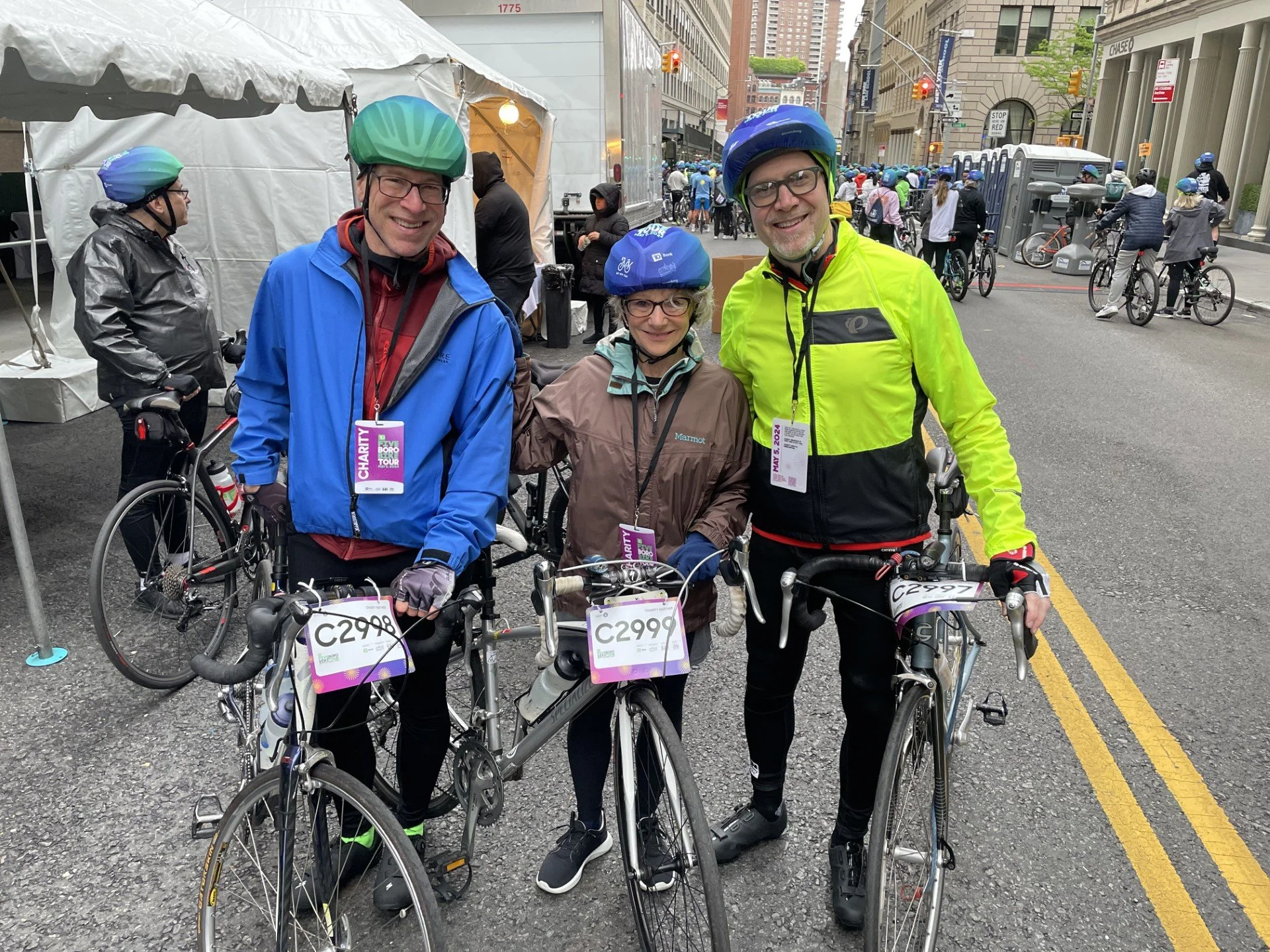 2025 5 Boro Bike Tour Team