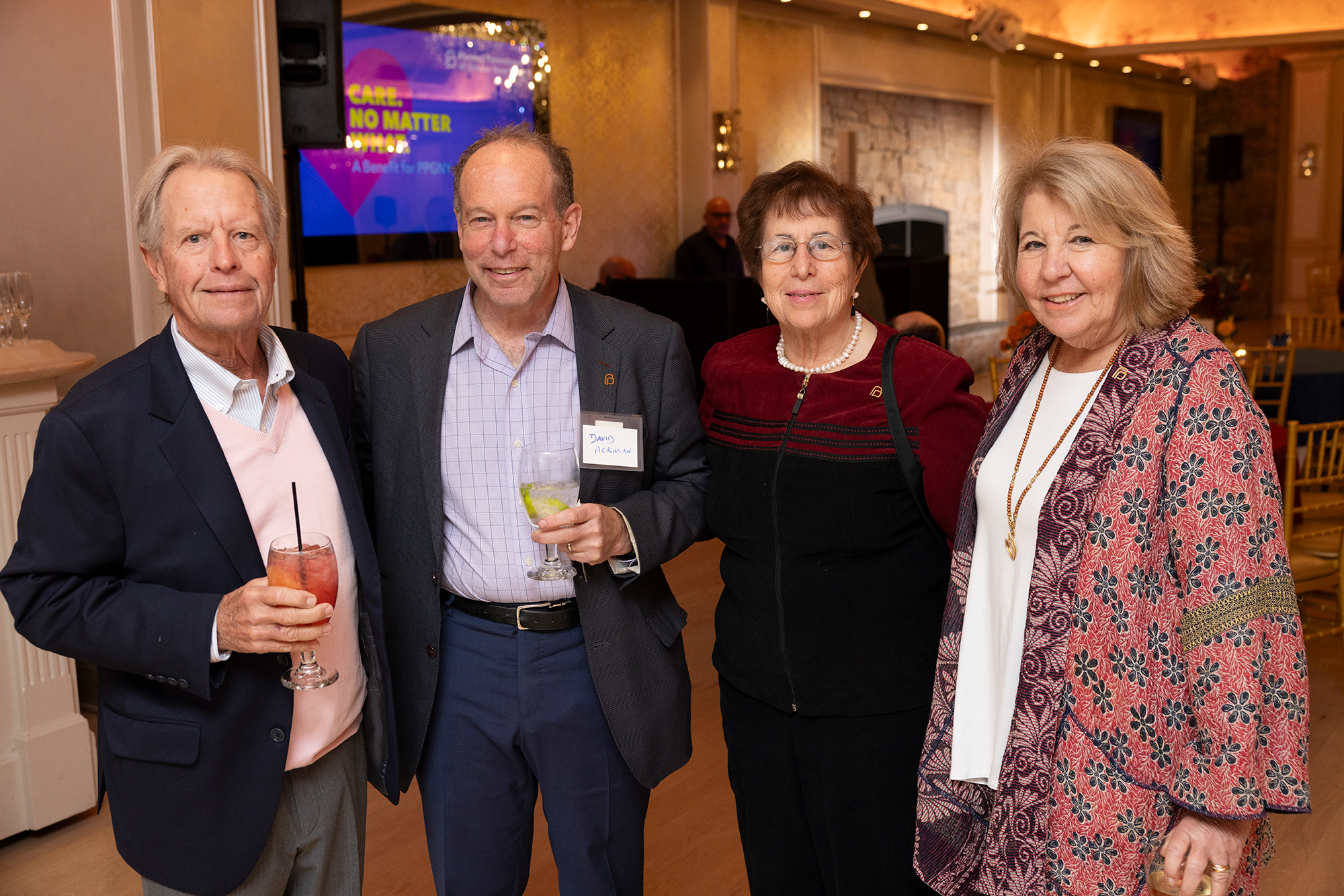 2024 Nassau County Benefit - Pat McCarthy, David Ackman, Carol Markman, and Valerie McCarthy