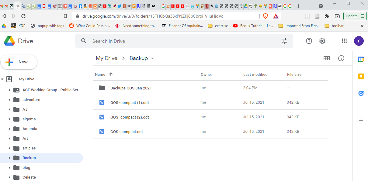 Multiple versions