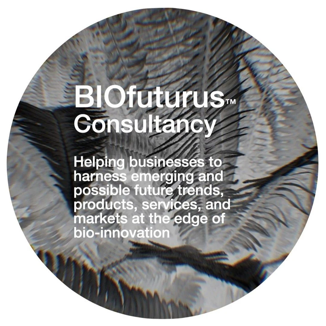 Our approach being experimental, not prescriptive, and bespoke to the brief in hand, we work on commissioned, retained, and sponsored assignments designed to identify possible risks and opportunities being catalysed by novel applications of biology a