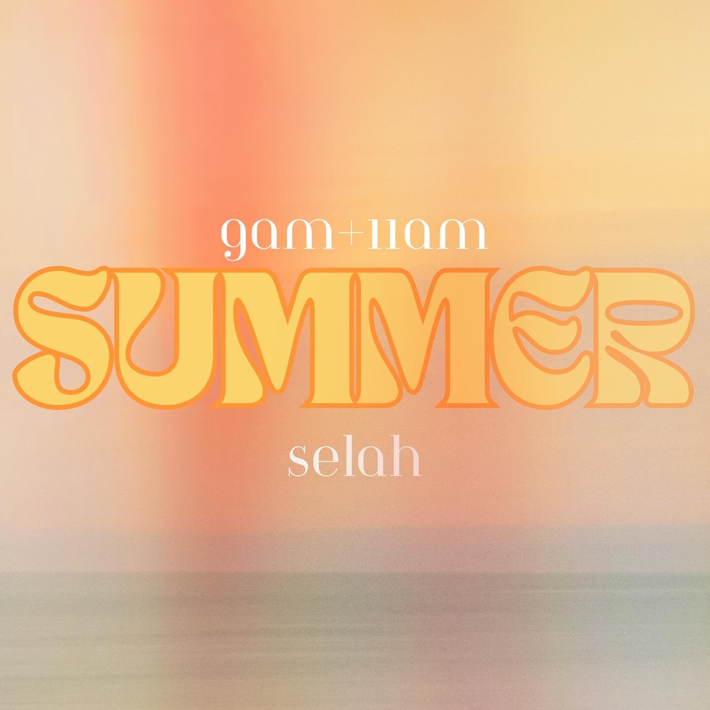We are having our Summer Selah beginning this Sunday! ☀️ Selah means to pause. We want to honor all who serve on Sundays to have a summer break. 

We will have ✌️services: 9AM &amp; 11AM. 
Please help us spread the word! 📢🤓