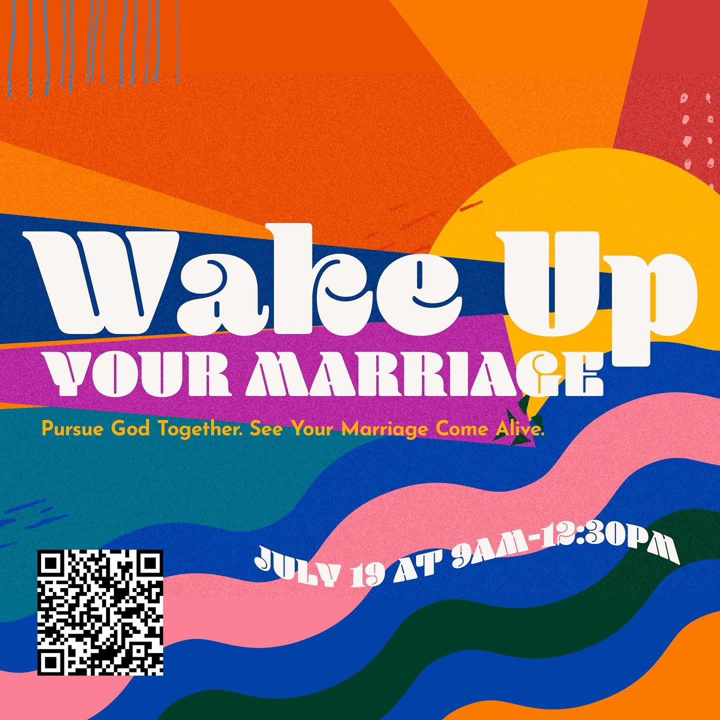 Come refresh your marriage at this year&rsquo;s Wake Up Your Marriage conference at Hilltop Church! We will have Guest Speakers Pastor Rodney and Cheryl Sanderson along with Pastors Jared and Alisha pouring into every couple. The vision is to pursue 