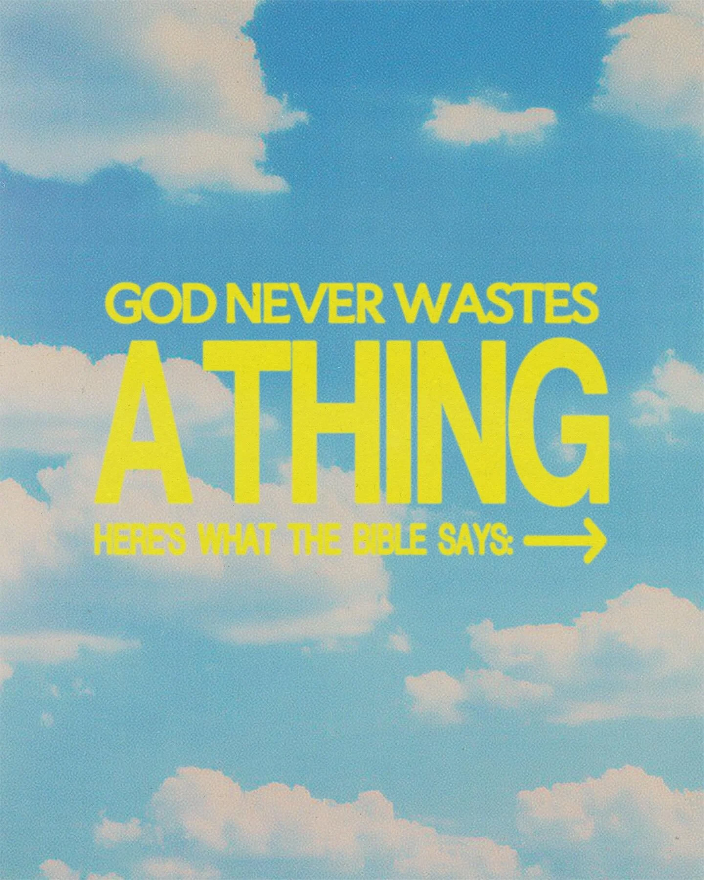 Nothing in your story is meaningless. Even the hard chapters are being woven into something redemptive. 🥲

God&rsquo;s faithfulness isn&rsquo;t proven by the absence of difficulty, but by His ability to bring life and meaning out of what once felt u