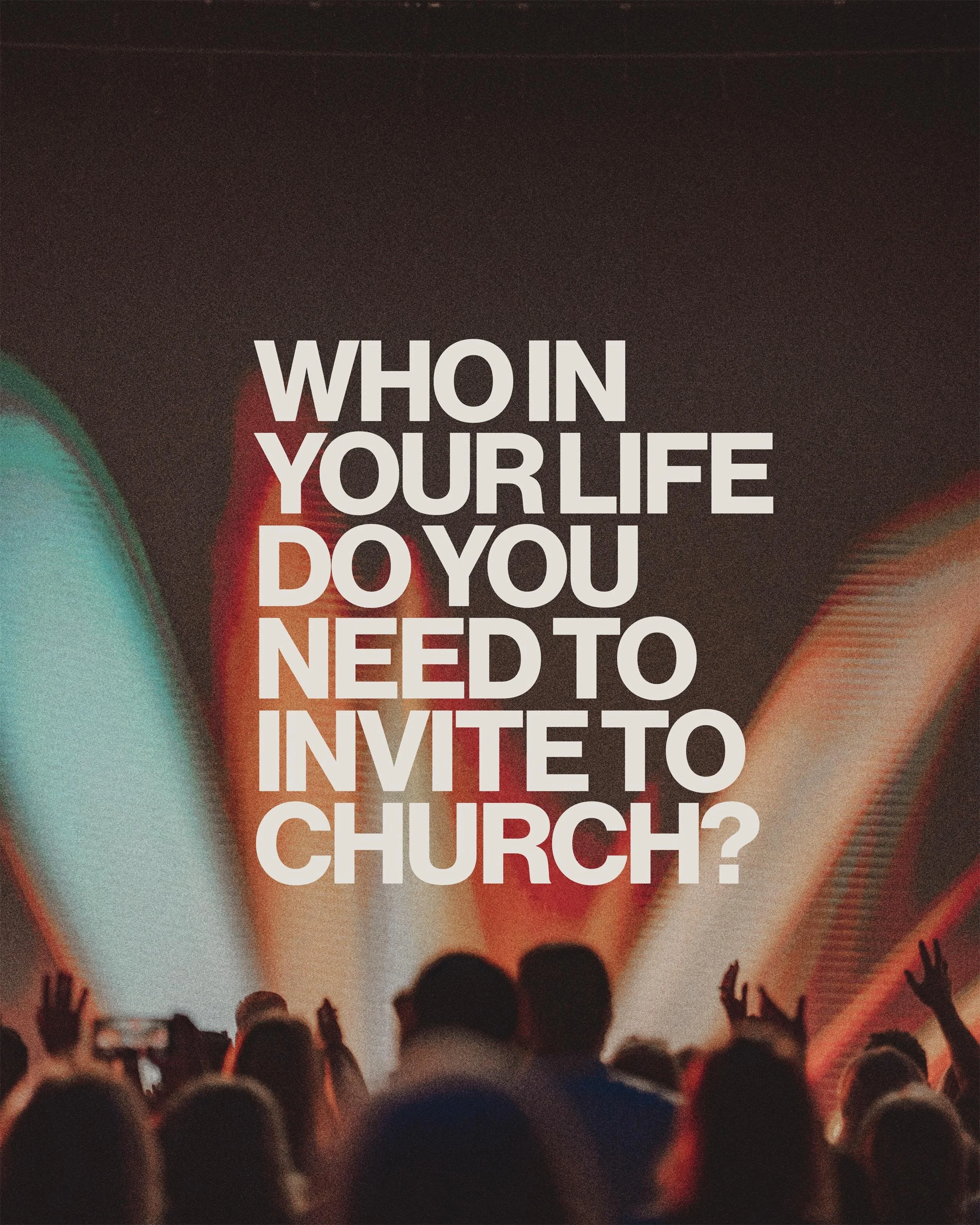 Who&rsquo;s one person you could invite to church this week? A simple invite could change everything.

An invitation to church might seem small but it could be the spark that leads someone to hope, healing, and faith. Pray about who God might be plac