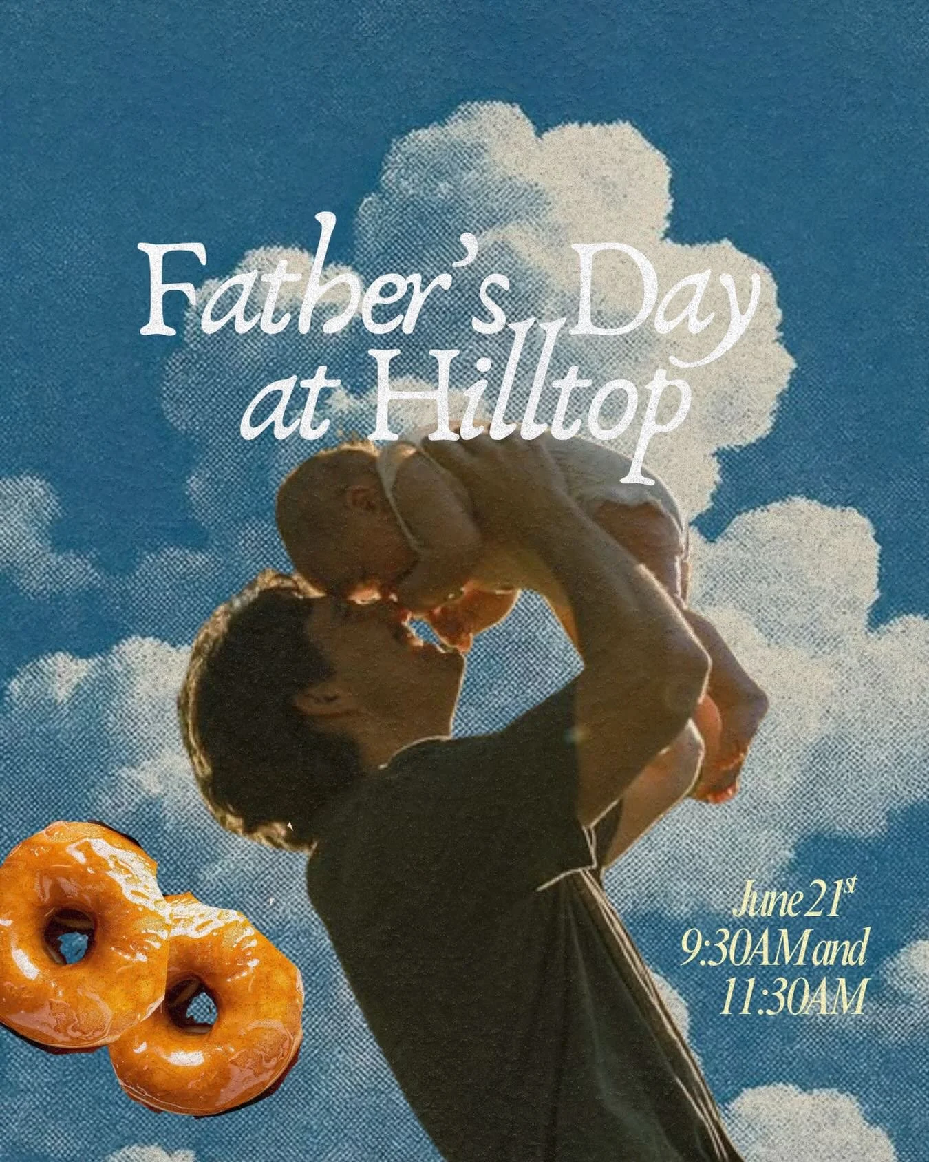 TO ALL THE RAD DADS- we are so excited to celebrate you on Sunday, June 21st! We want to honor and thank every dad, grandpa, spiritual dad, or father figure; so join us at 9:30 or 11:30 AM! (P.S: we will have DONUTS for your amazing fathers! 🍩🙌🥳) 