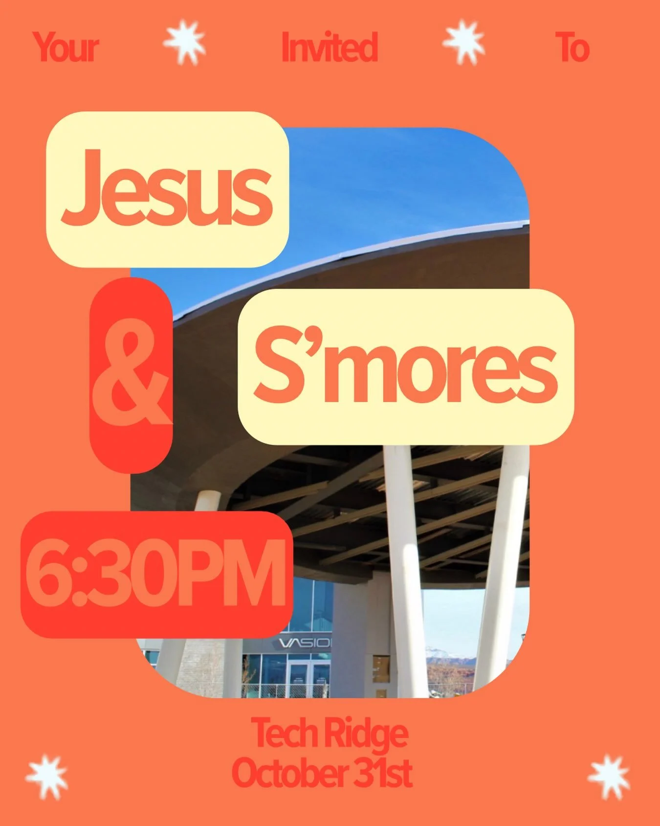⭐️ST. GEORGE UTAH!!⭐️

We are so excited to have our annual Jesus &amp; S&rsquo;mores event! This year we are going to Tech Ridge Pavilion for live music, campfire, and s&rsquo;mores potluck!! Bring a friend, and join us on Saturday October 31st at 6