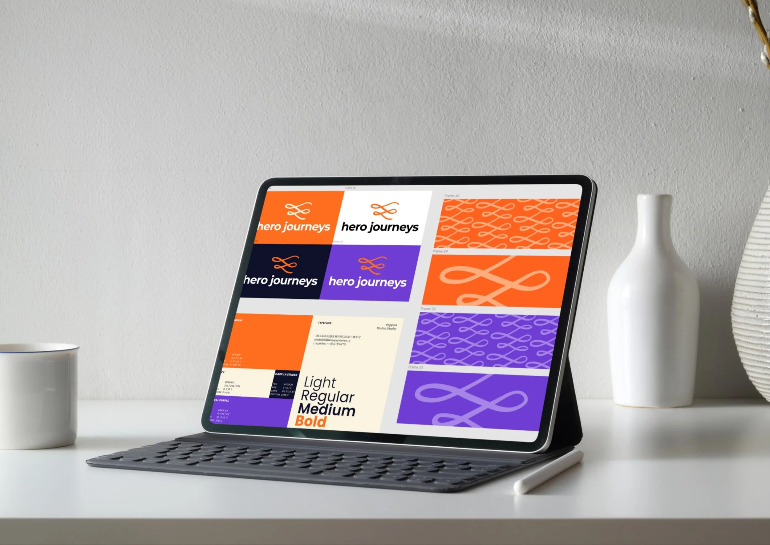 custom branding design project