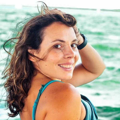 Derin Kivaner, brand and web designer in Zurich. Studio founder portrait