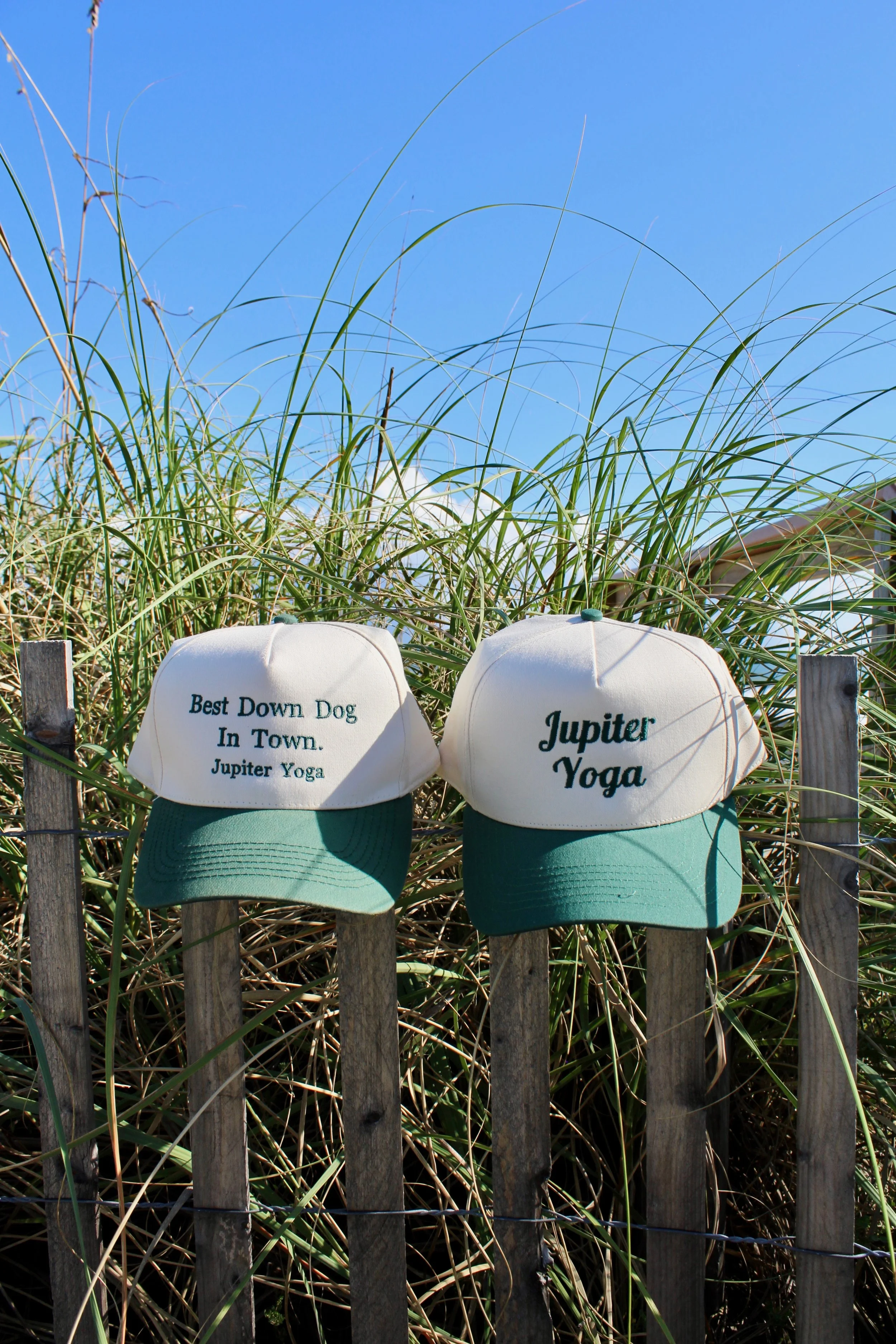 "Jupiter Yoga Gift Bundle" Choice of hat & two yoga classes.