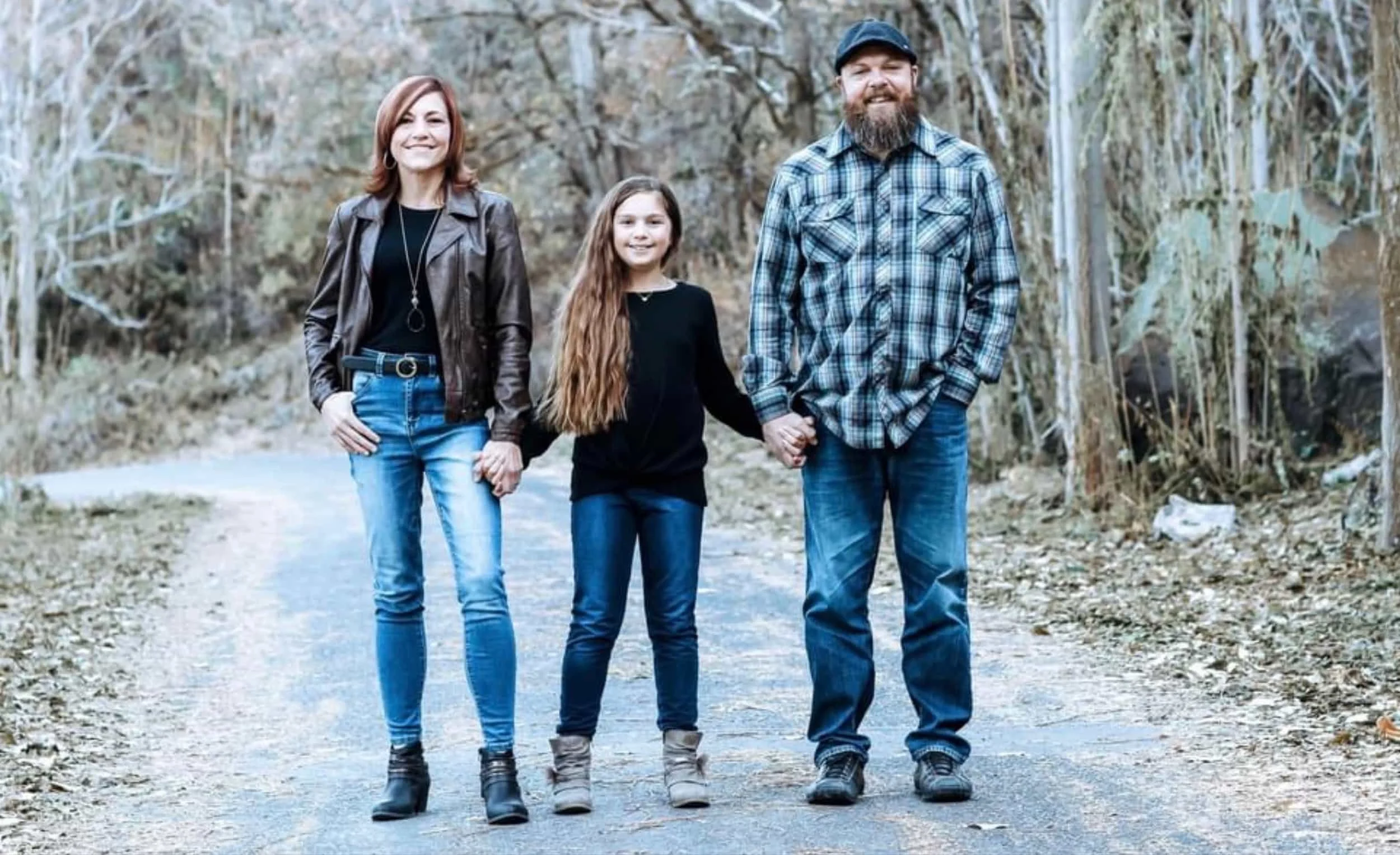 Pastor Ray Ewing and his family