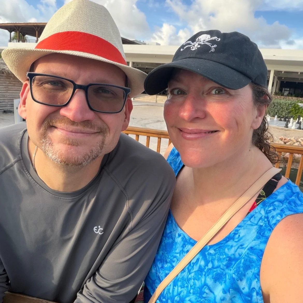 Happy 44th birthday to my adventure partner in crime and in good deeds, too. 💜 We love you, Bubba, and the world is a smarter, funnier, and more sane place with you in it. @woodcox.kevin