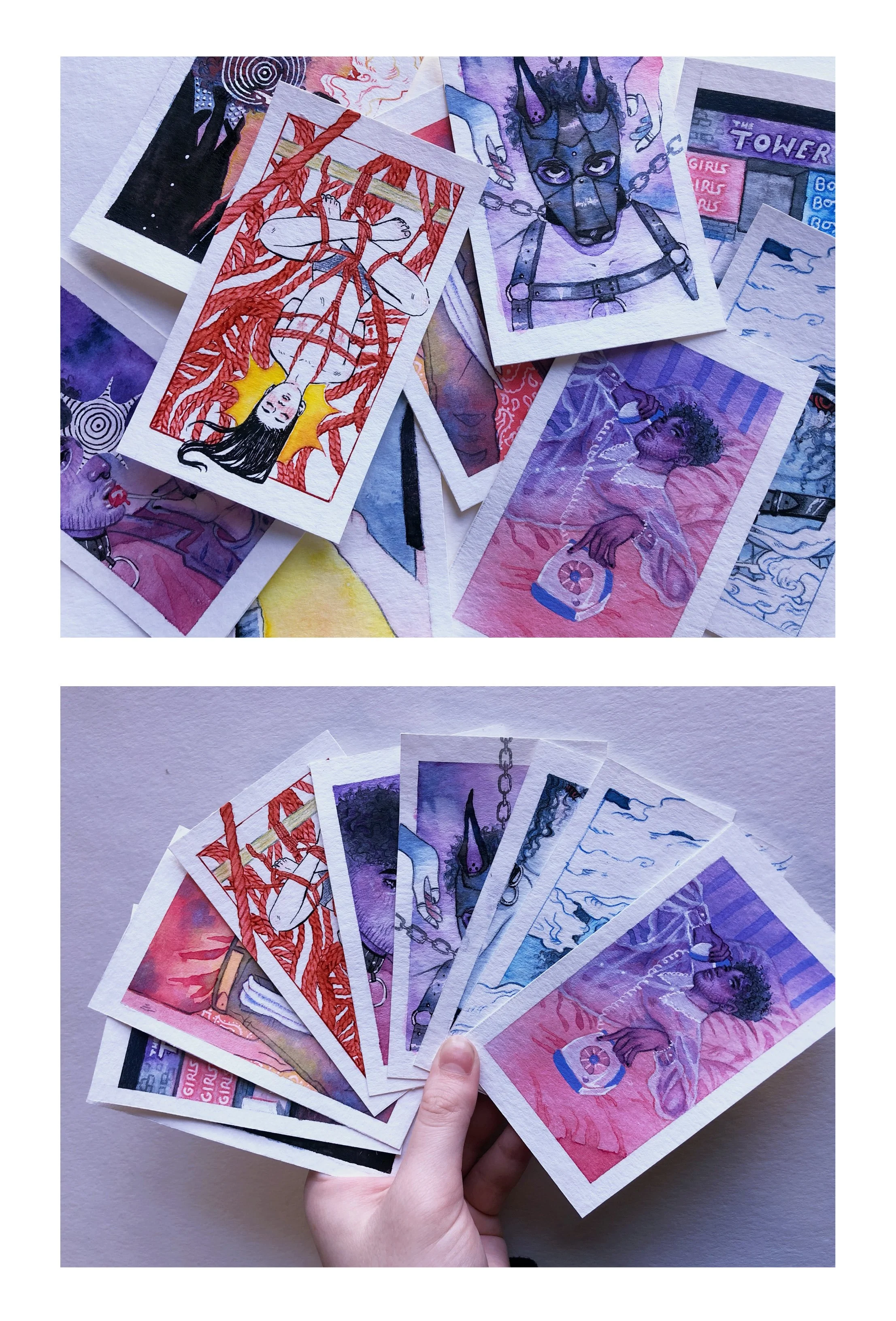 acquiescence, mini divination deck