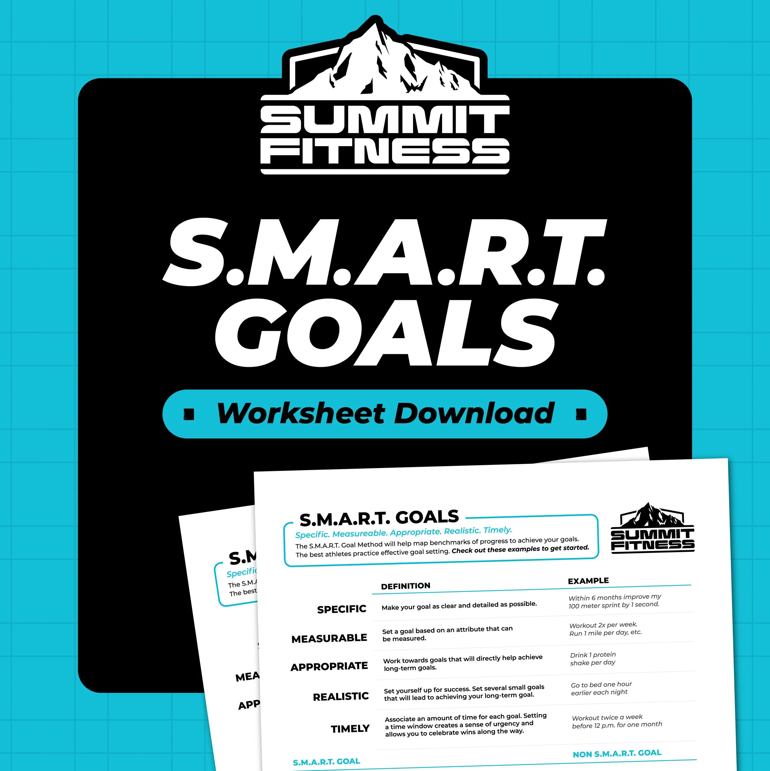 SMART Goals Worksheet