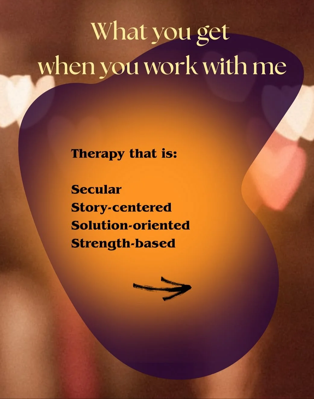 🧡 A bit about me&hellip;

My name is Janae Andrew. I&rsquo;m a Licensed Professional Counselor, Phoenix native, neurodivergent, nonbinary person. I grew up in churches and Christian schools steeped in shame-based purity culture. I got married right 