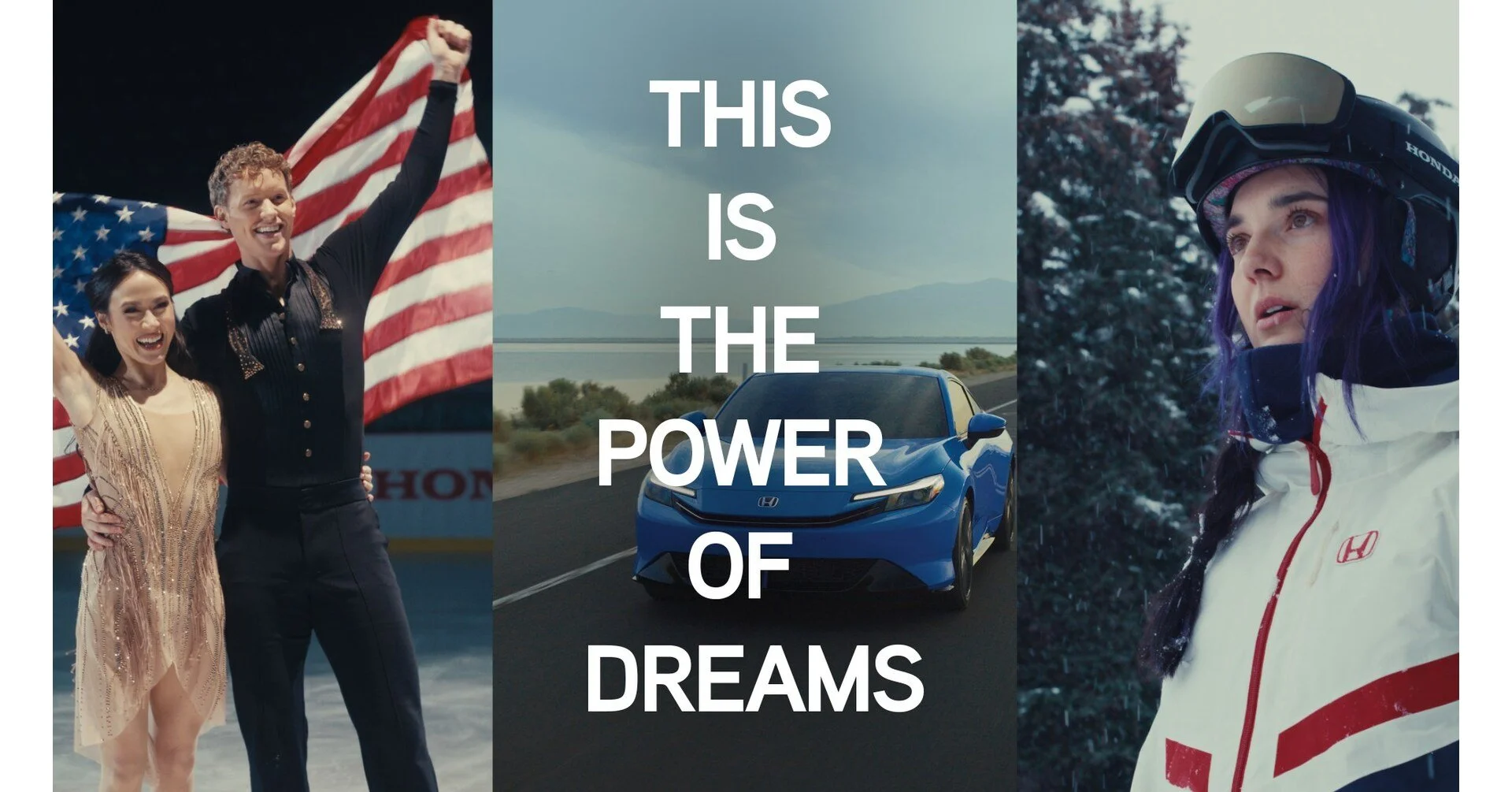 HONDA x WINTER OLYMPICS - This is the Power of Dreams // 1st AD