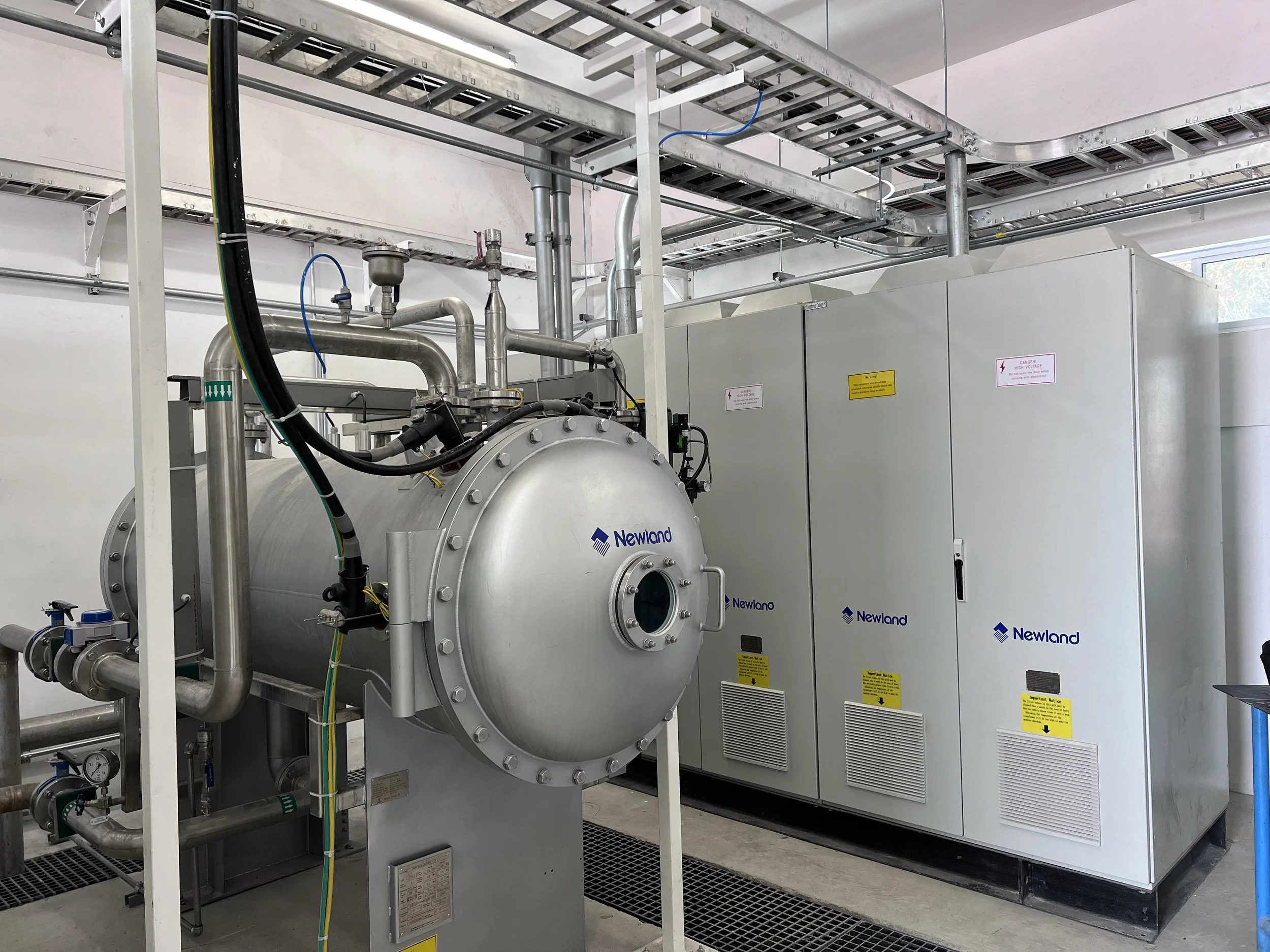 Longking NLO ozone generator installed at Madín II drinking water plant in Mexico
