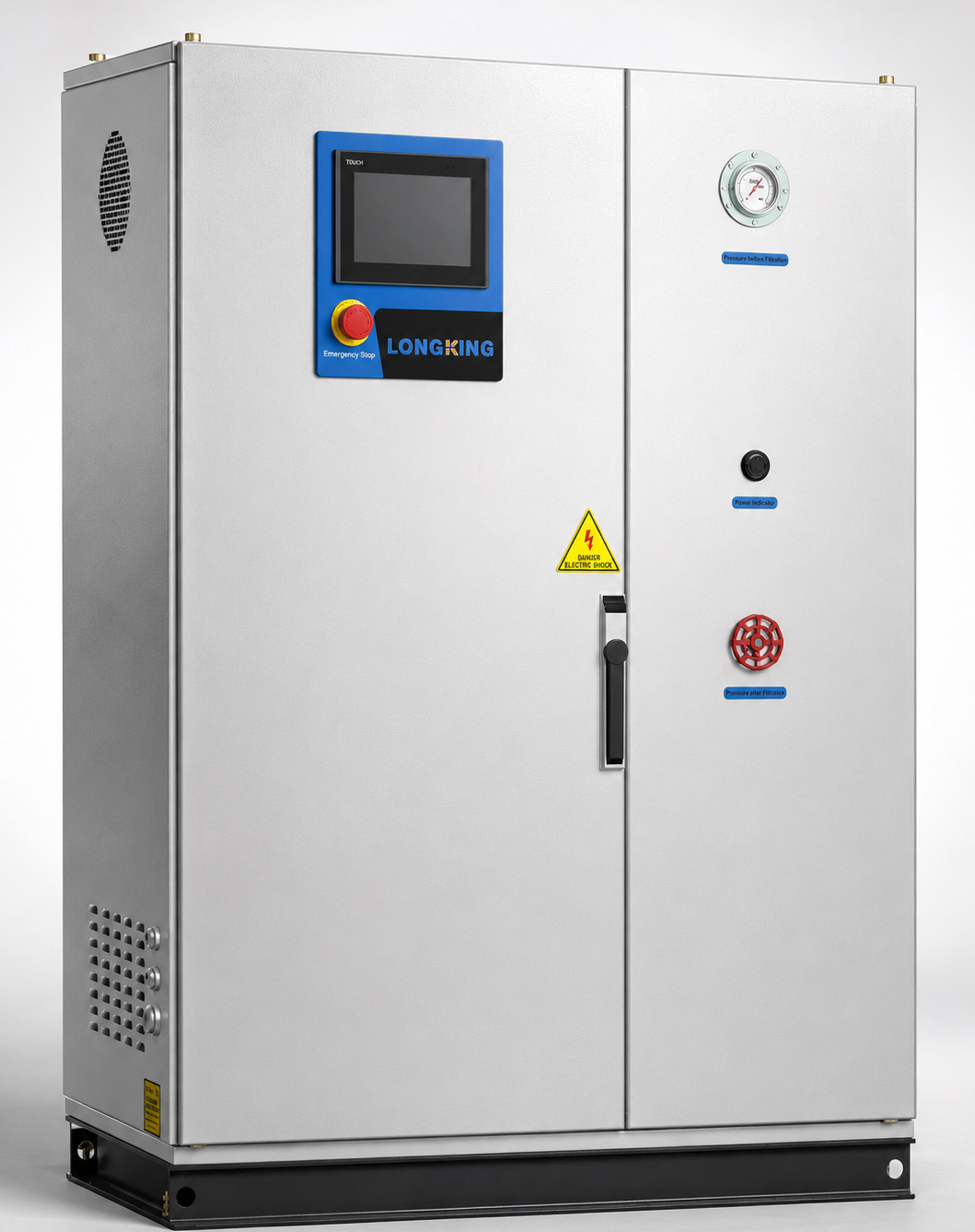 Longking NLO LITE ozone generator HMI control panel