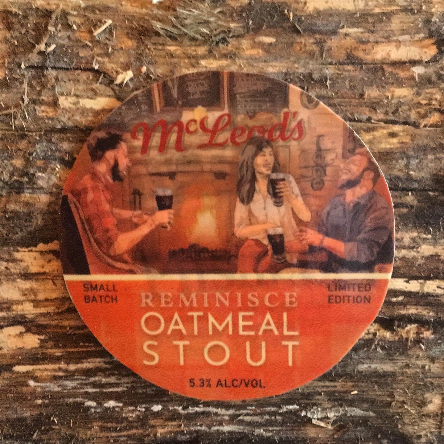 Today we&rsquo;re pouring @mcleodsbrewerynz Reminisce Oatmeal Stout.