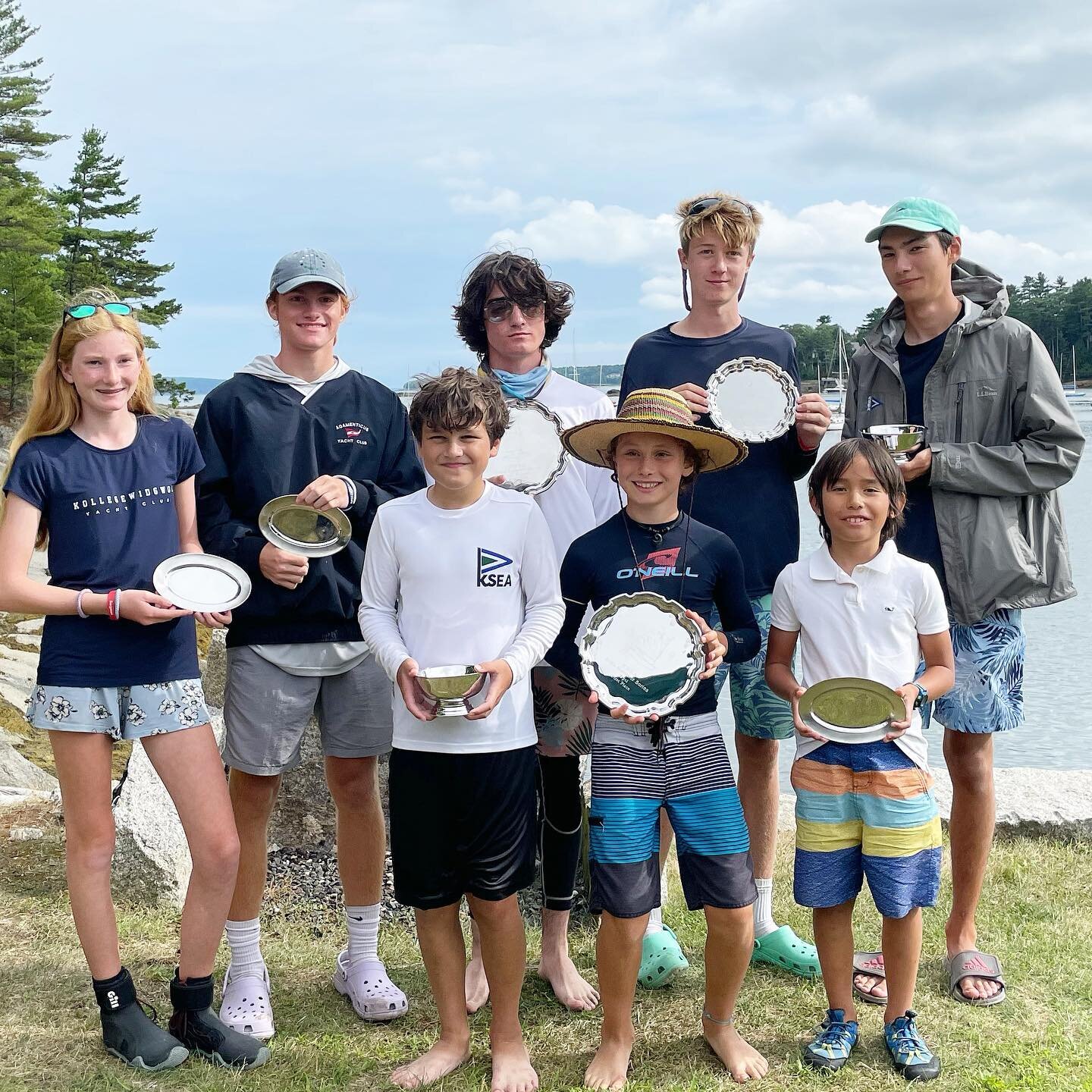 Summer Series 2022 in the bank! Congrats to all our racers for a summer of go-fast sailing. #summer2022⛵️ #kidswhosail