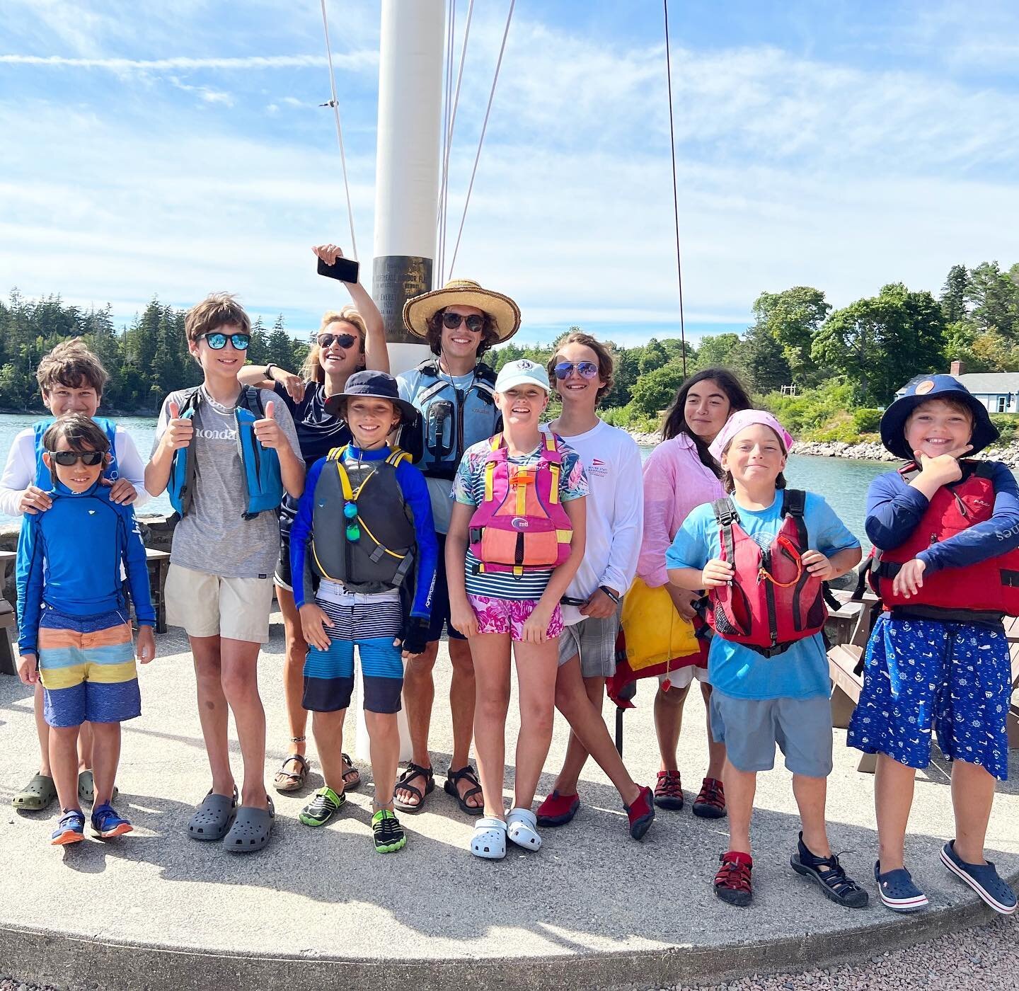 Only 59 days until our Opti Racers return! 💙💚🤍 ⛵️Registration link in bio. #kseacountdown #summer2023 #kidswhosail #optiracing