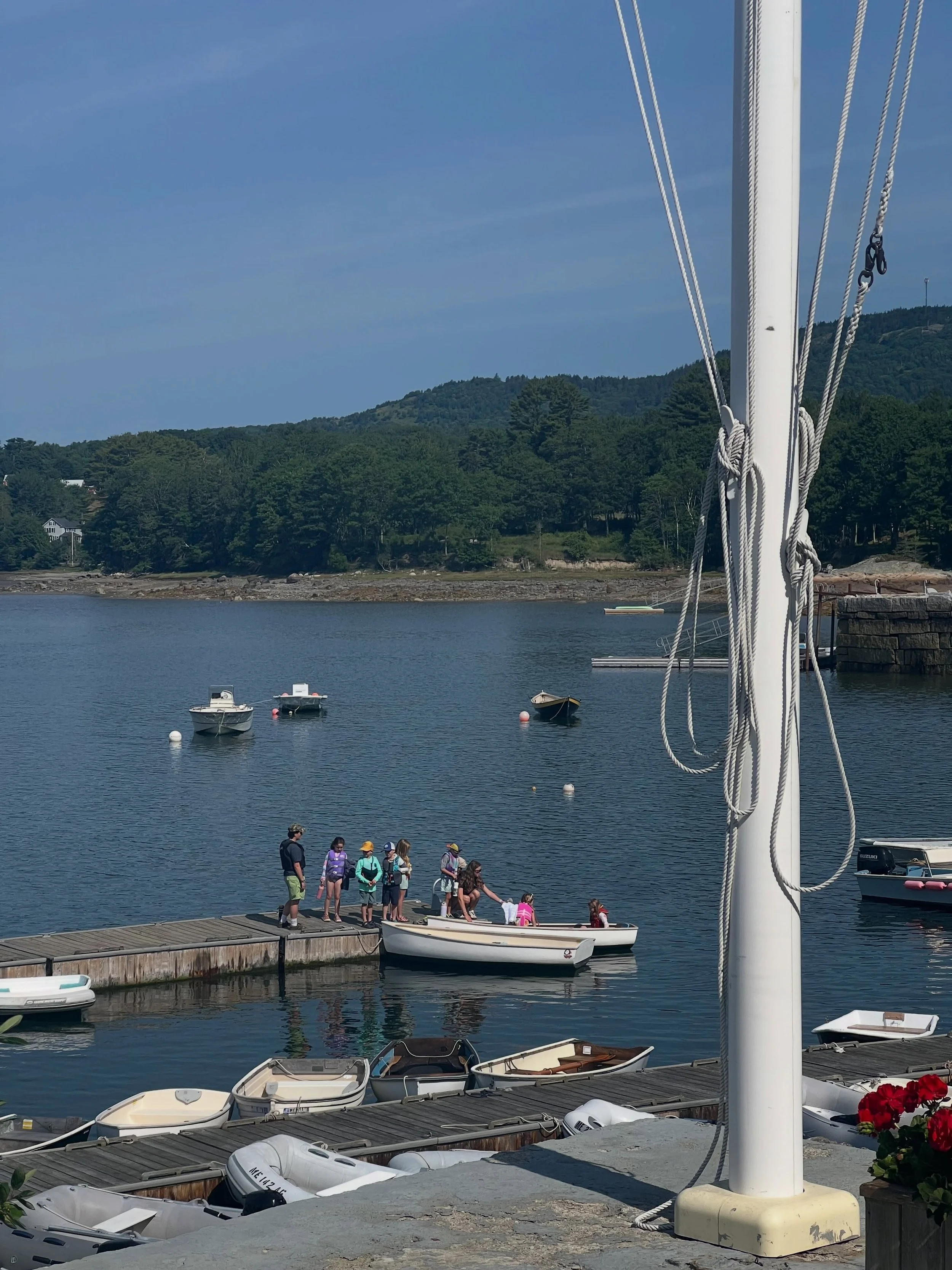 Session 2 is underway at KSEA! This morning we welcomed rowers and sailors to the calm waters of the inner harbor! Our afternoon classes join us in a little while&hellip;and, just in time &mdash; it looks like the breeze is picking up! 

Would you li