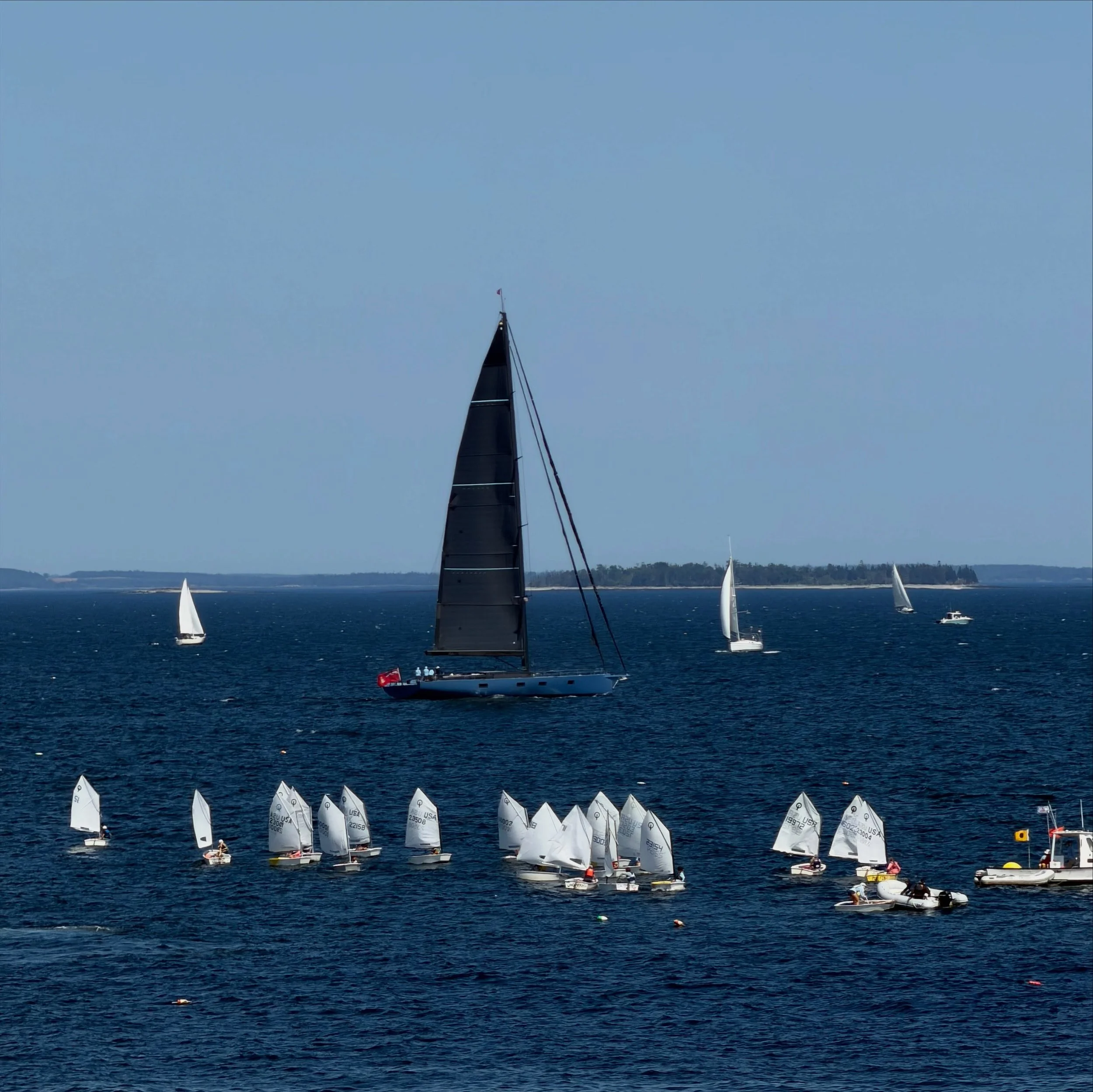 Congrats to our AWESOME Opti Racers who competed in Camden last Friday! 

Shoutout Lyman-Morse for facilitating a great first regatta for our team (: