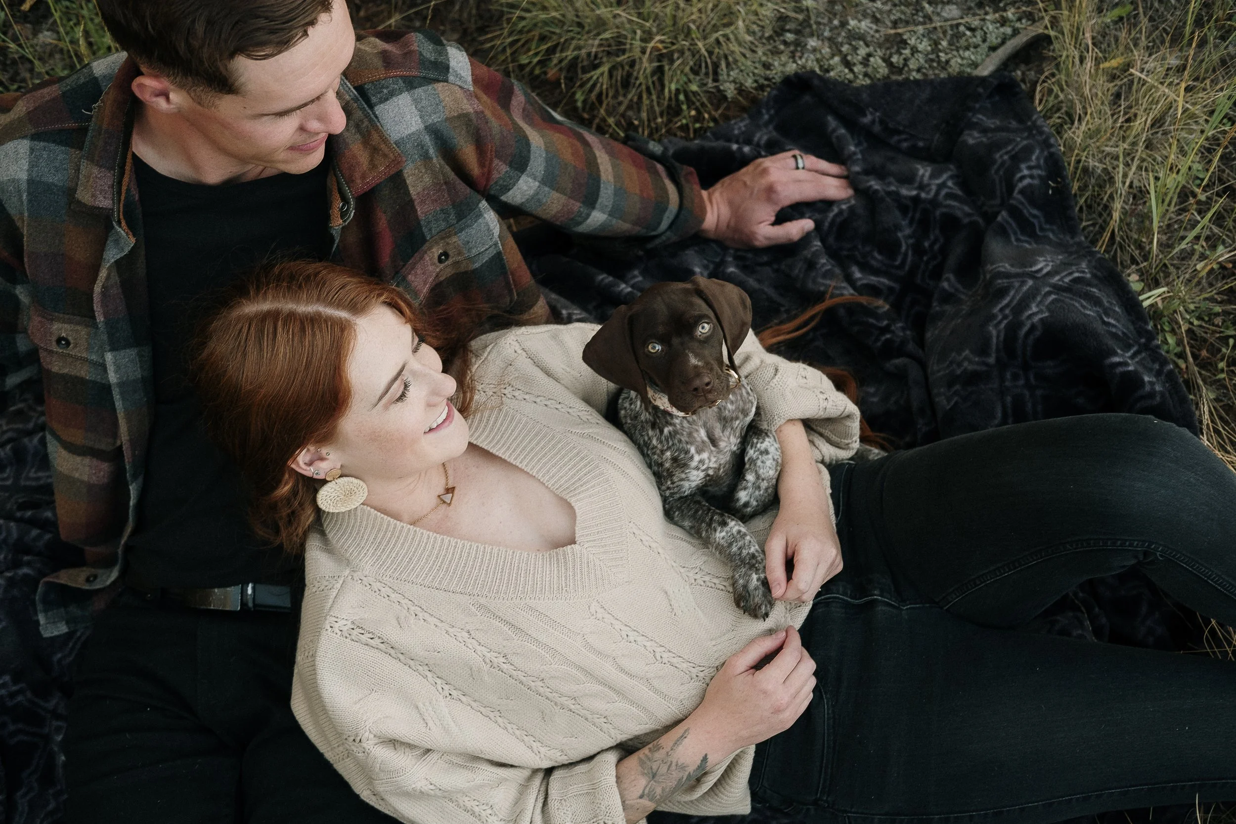 Becca &amp; Jacob Fall Family Session
