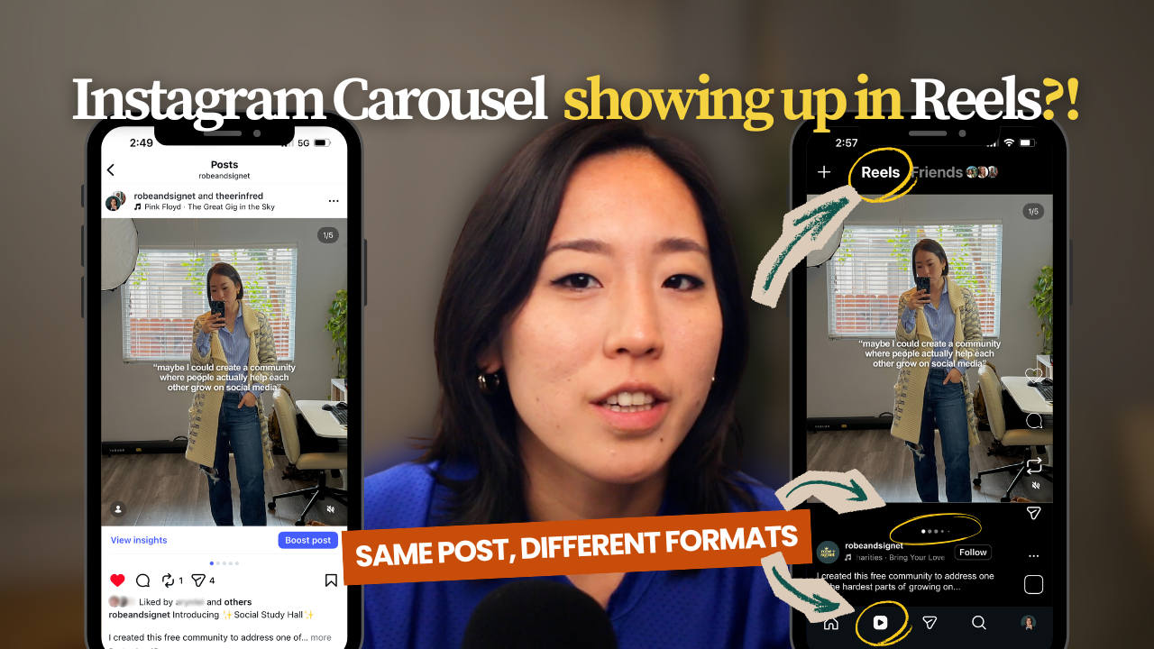 How to Create an Instagram Carousel “Slideshow Style Reel”